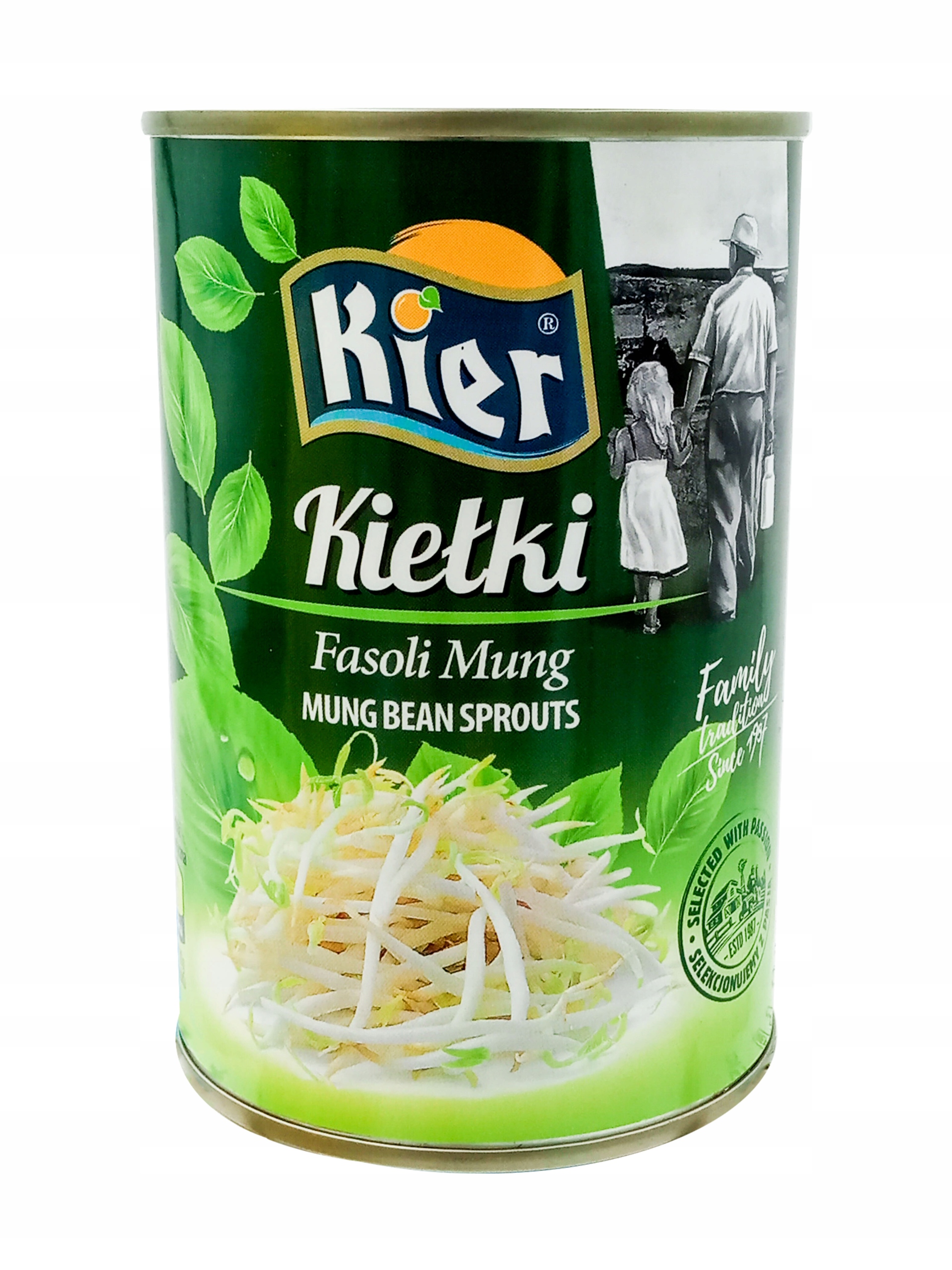 

Kiełki Fasoli Mung w zalewie puszka 400g Kier