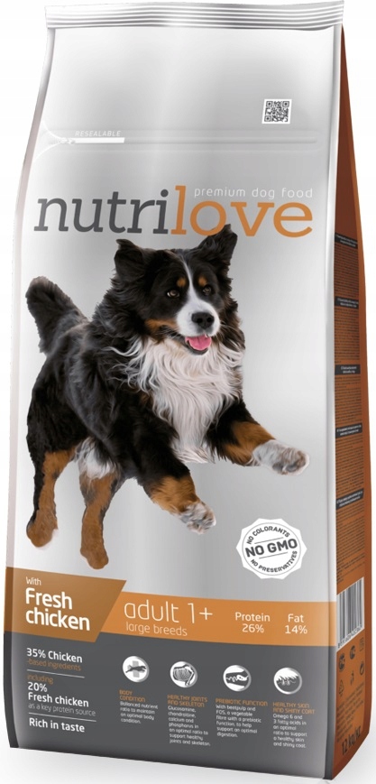 

Nutrilove Premium Adult Large 3kg