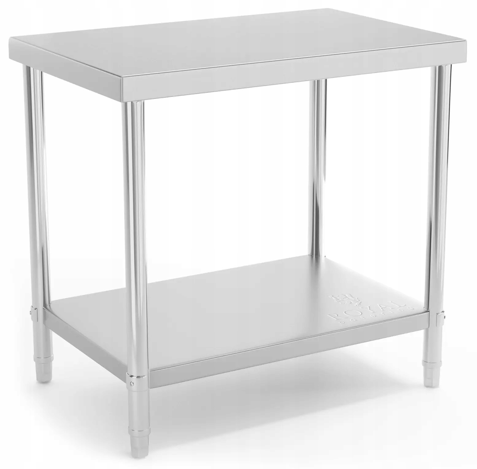 Pracovní stůl z nerezové oceli 90x60 cm Royal Catering RCAT-90/60-NW