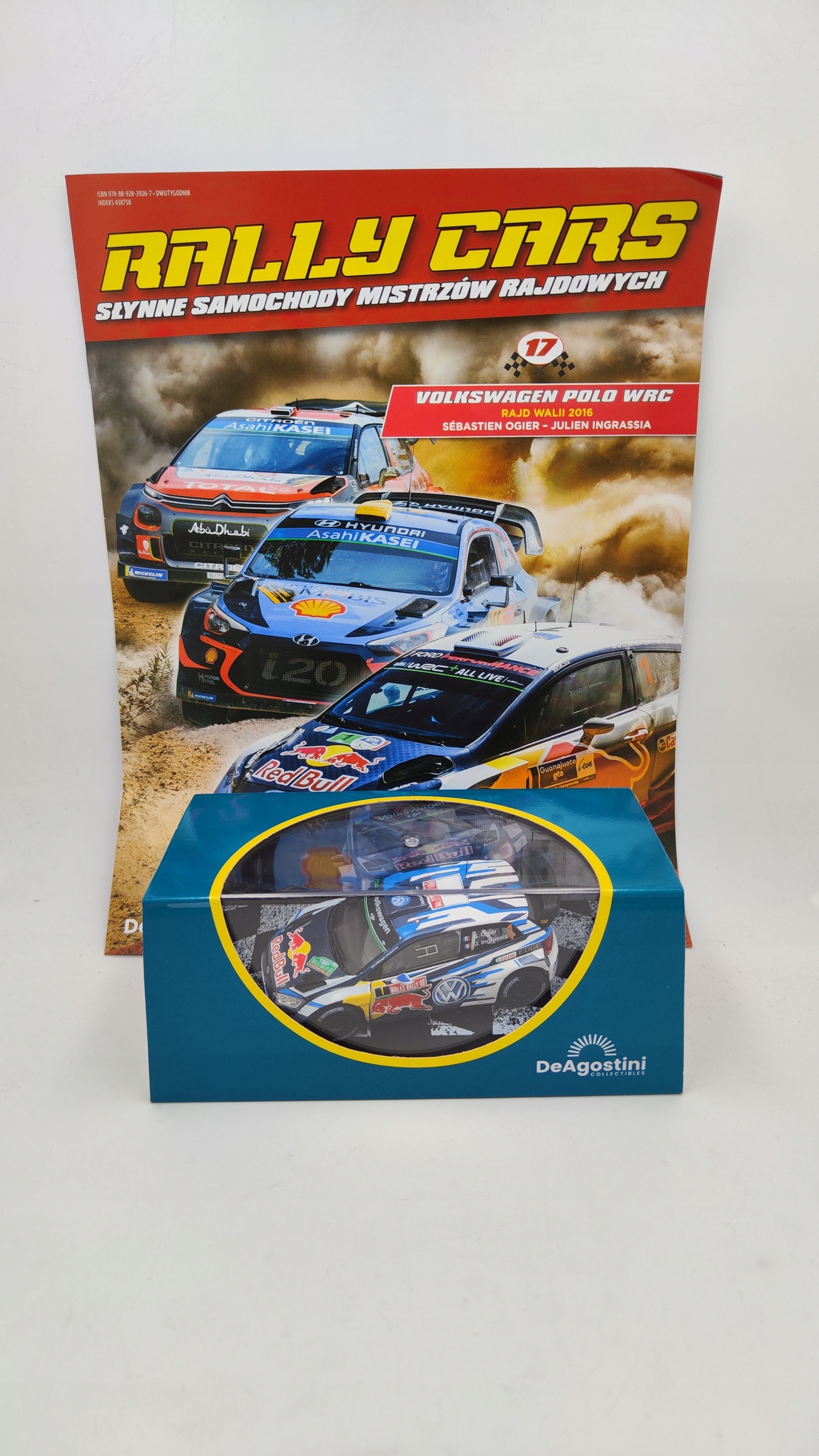 Volkswagen Polo Wrc Rally Wales 2016 1:43 č.17 DeAgostni