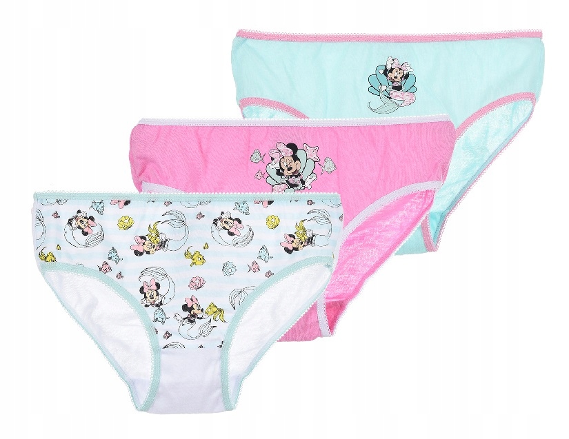 

Zestaw dziewczęcych majtek 3-pak Disney 92/98