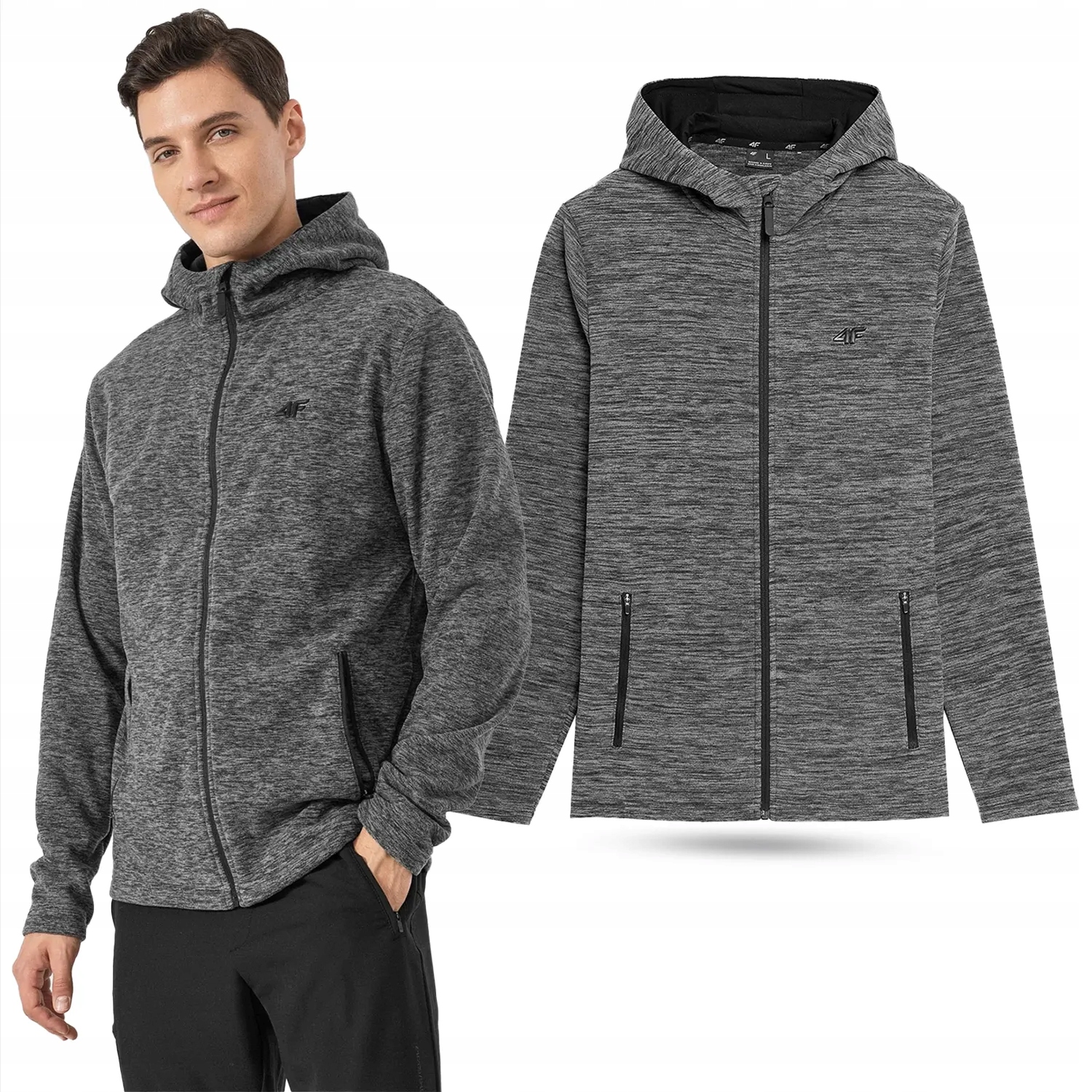 

Bluza Polarowa Męska 4F Termoaktywna SS23M053