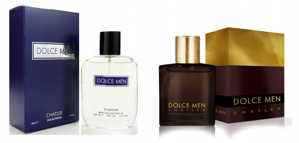 Chatler-Dolce Men + Dolce Men Gold 2x100ml edp