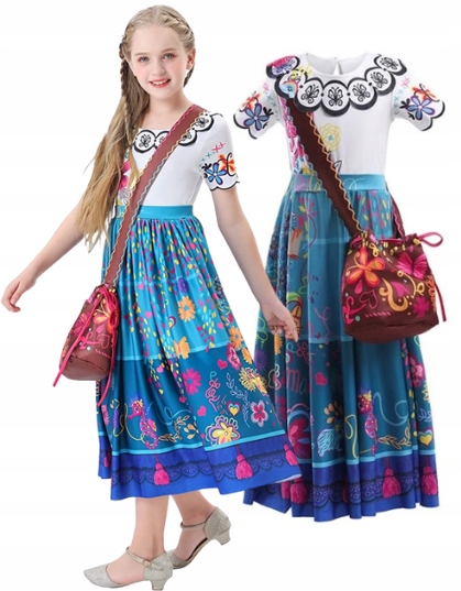 

Sukienka Strój Przebranie Encanto Mirabel 116/122