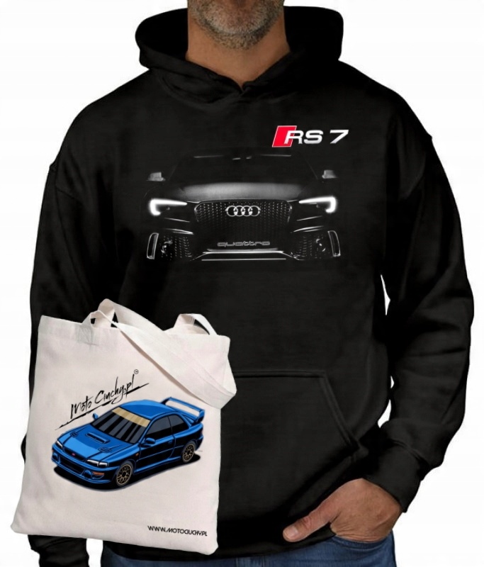 

Bluza Dla Fana Audi RS7 RS6 RS4 S7 Torba