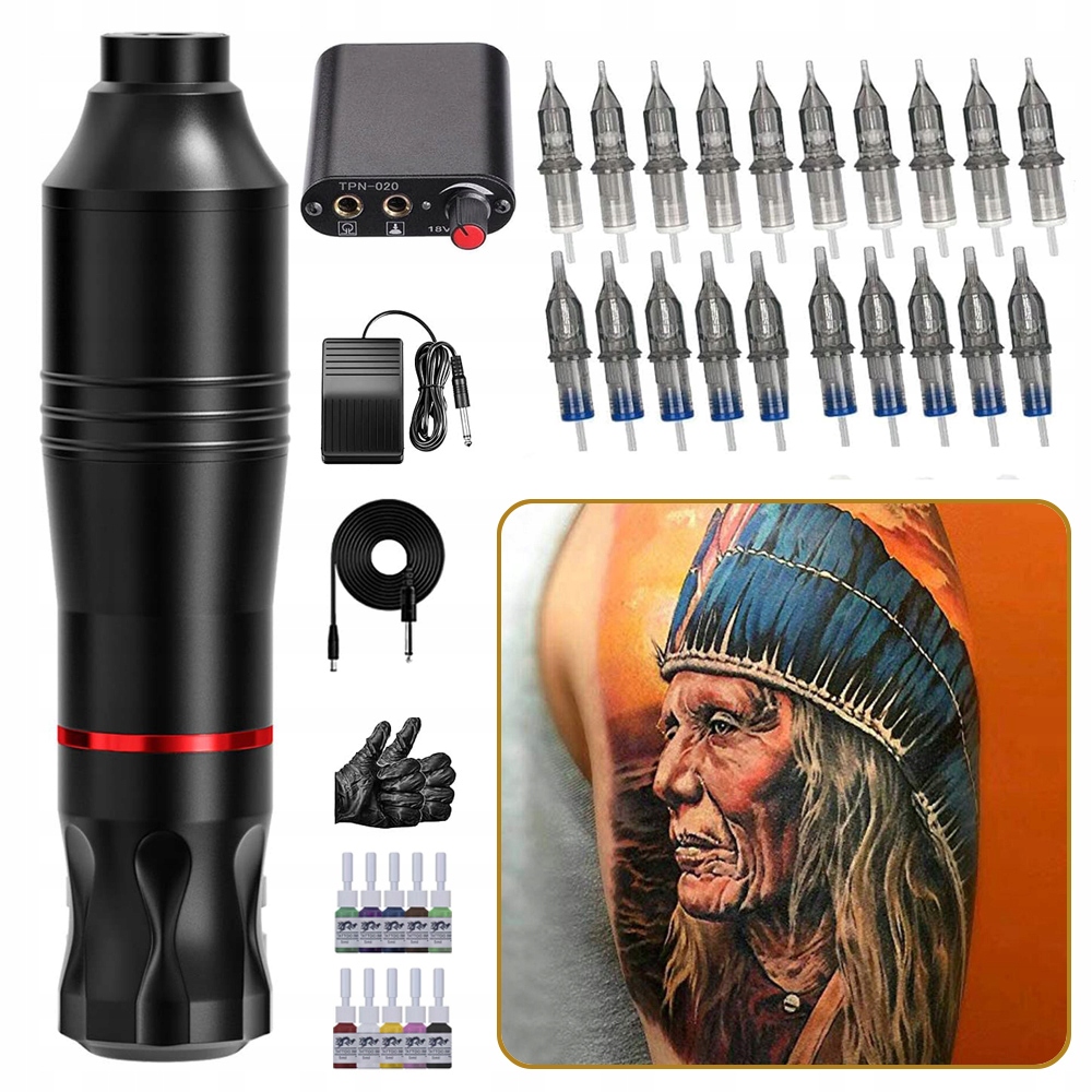 Mast Pen Rotary Tattoo Otočné Zařízení Na Tetování, Sada Na Tetování