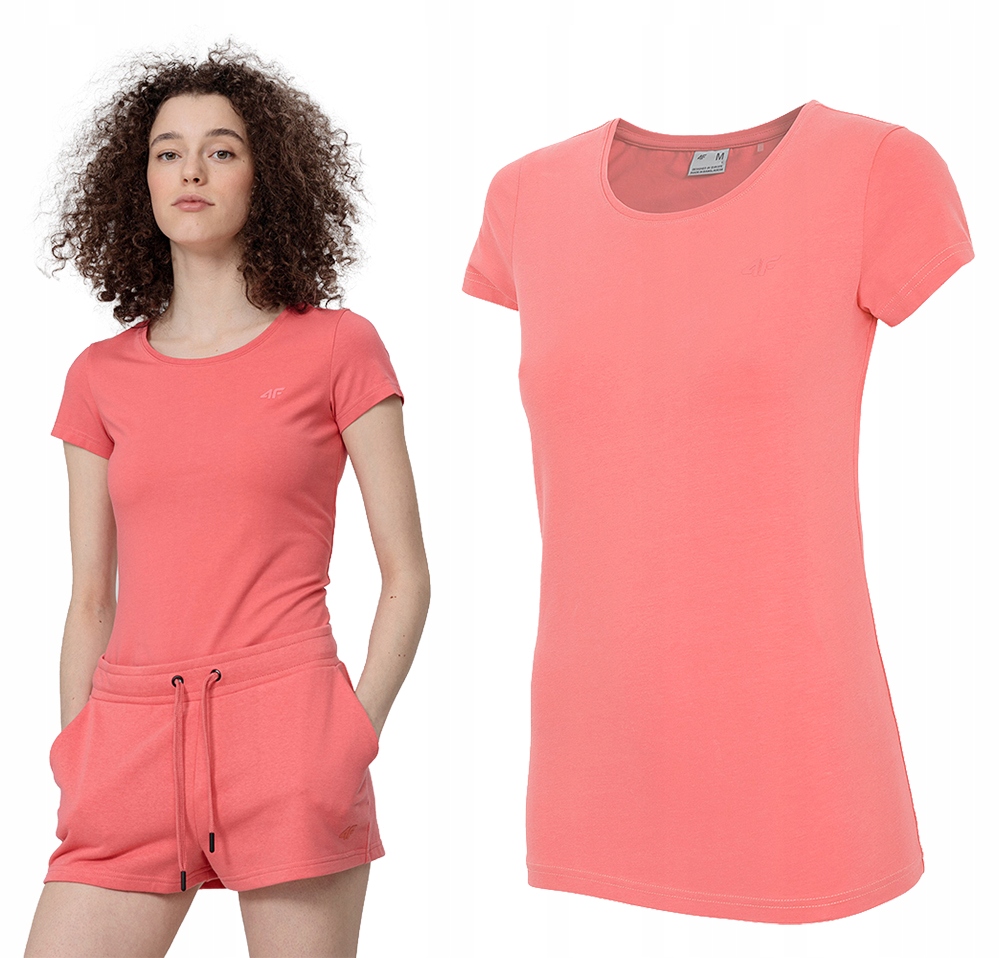 

T-shirt Damski 4F Koszulka Basic TSD350 S