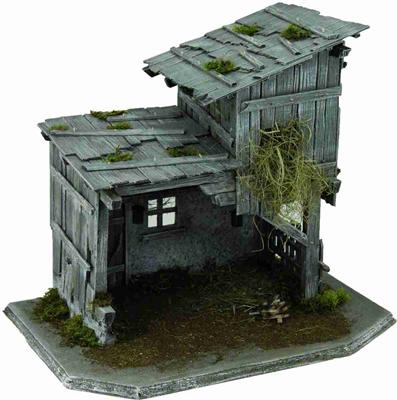 Božský betlehem osvetlený 54x36x46 cm pre nohavičky 13-15 cm