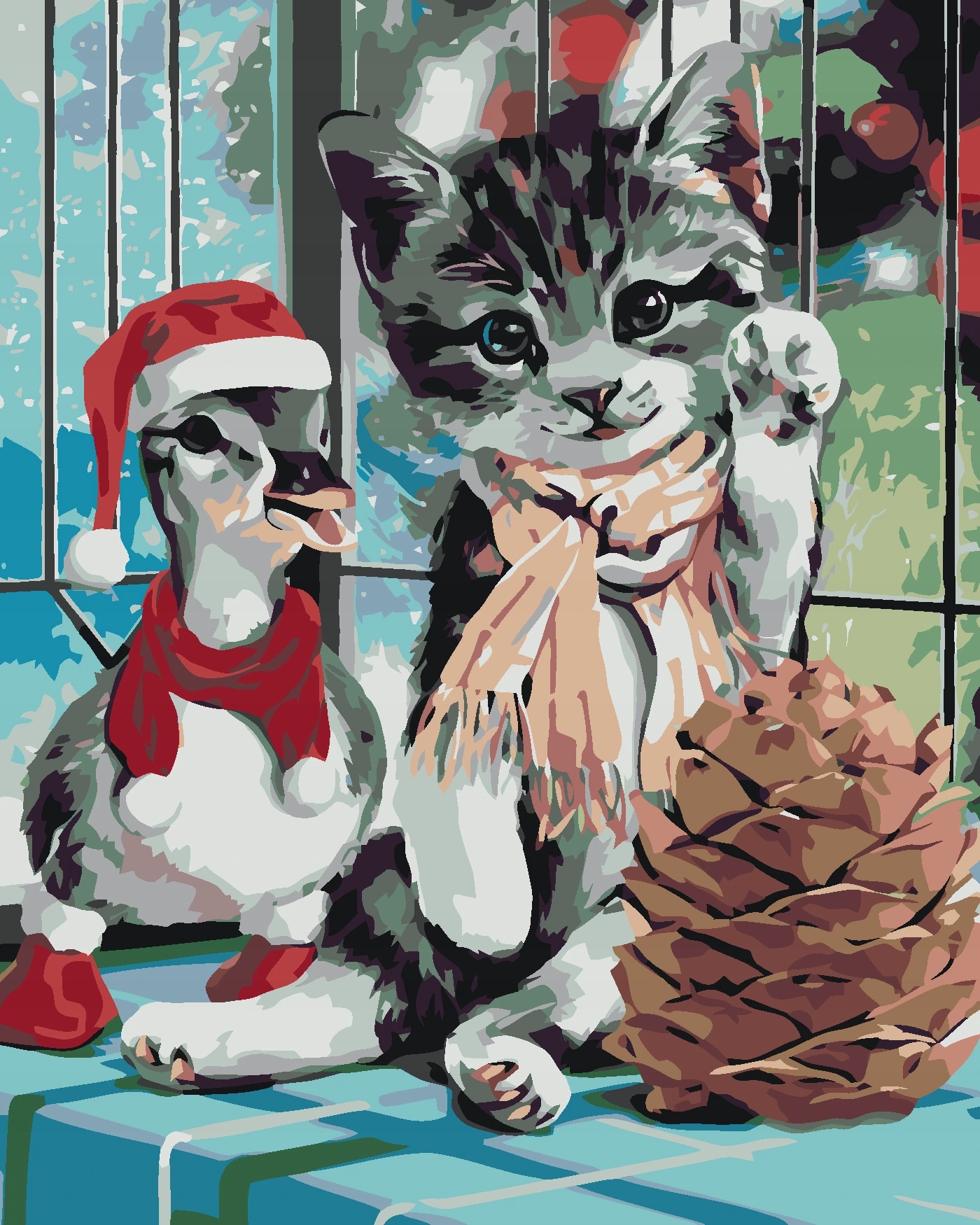 Zuty Malování podle čísel 40x50 cm na rámu, M10-040-050-154024
