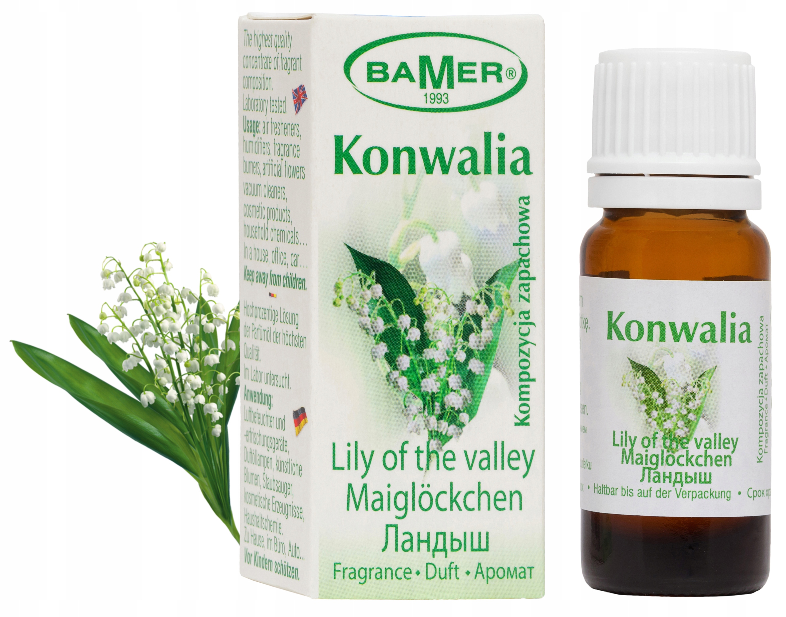 

Konwalia Polski Olejek Zapachowy Bamer