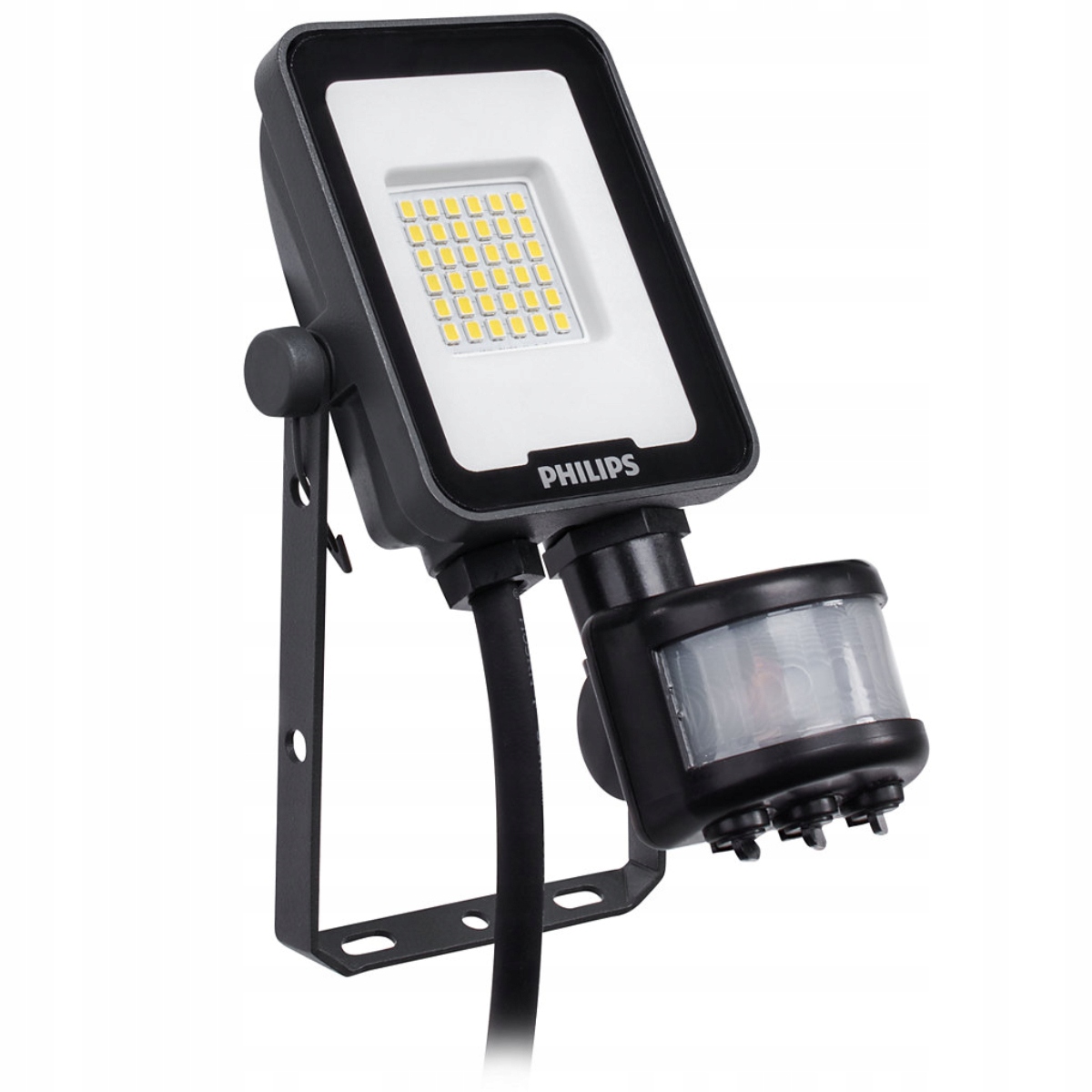 Светодиодный прожектор 10 Вт IP65 датчик движения PHILIPS