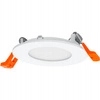 Ledvance Led Spot Slim Ø 8,5 cm, kulatá stropní svítidlo, zapuštěná, bílá