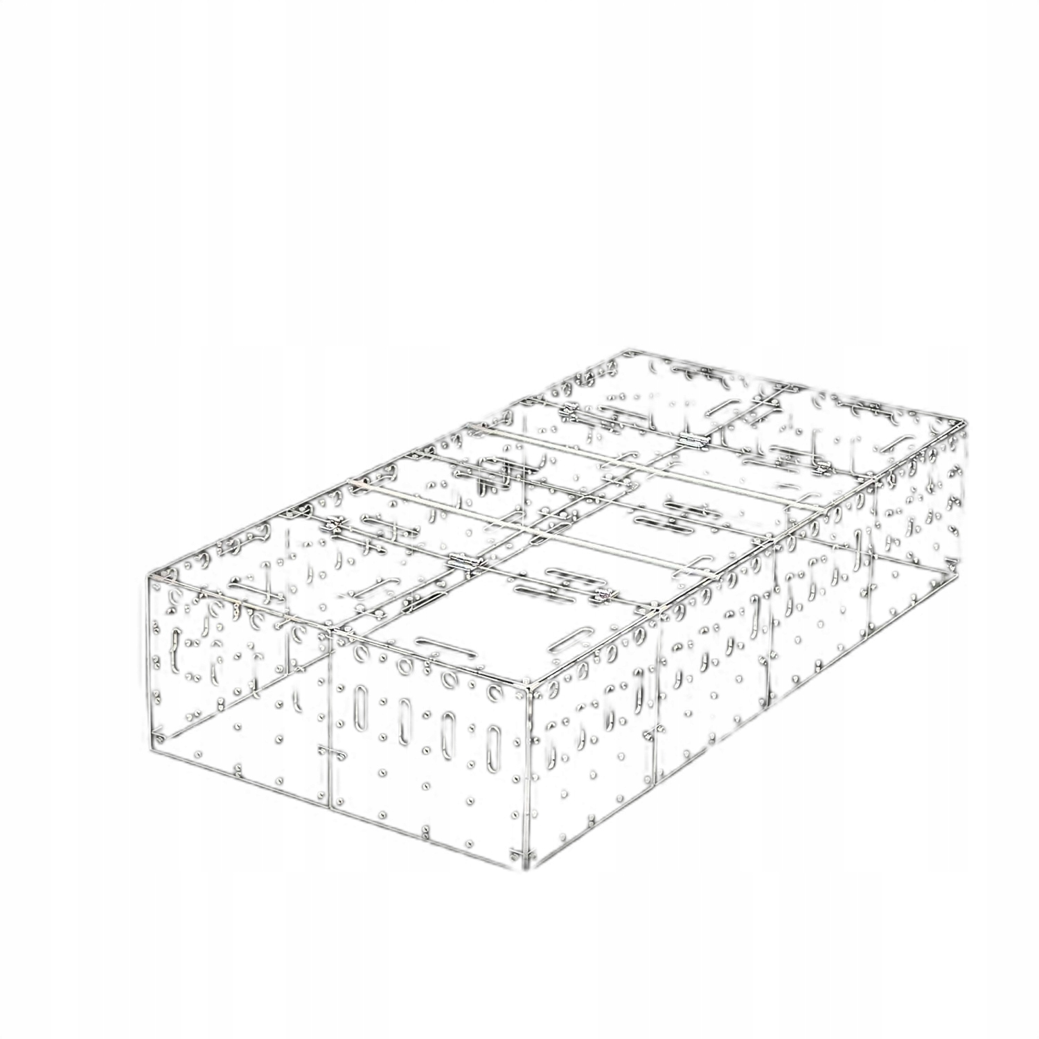 Levně Kryt akrylové klece GuineaLoft 120 cm x 60 cm