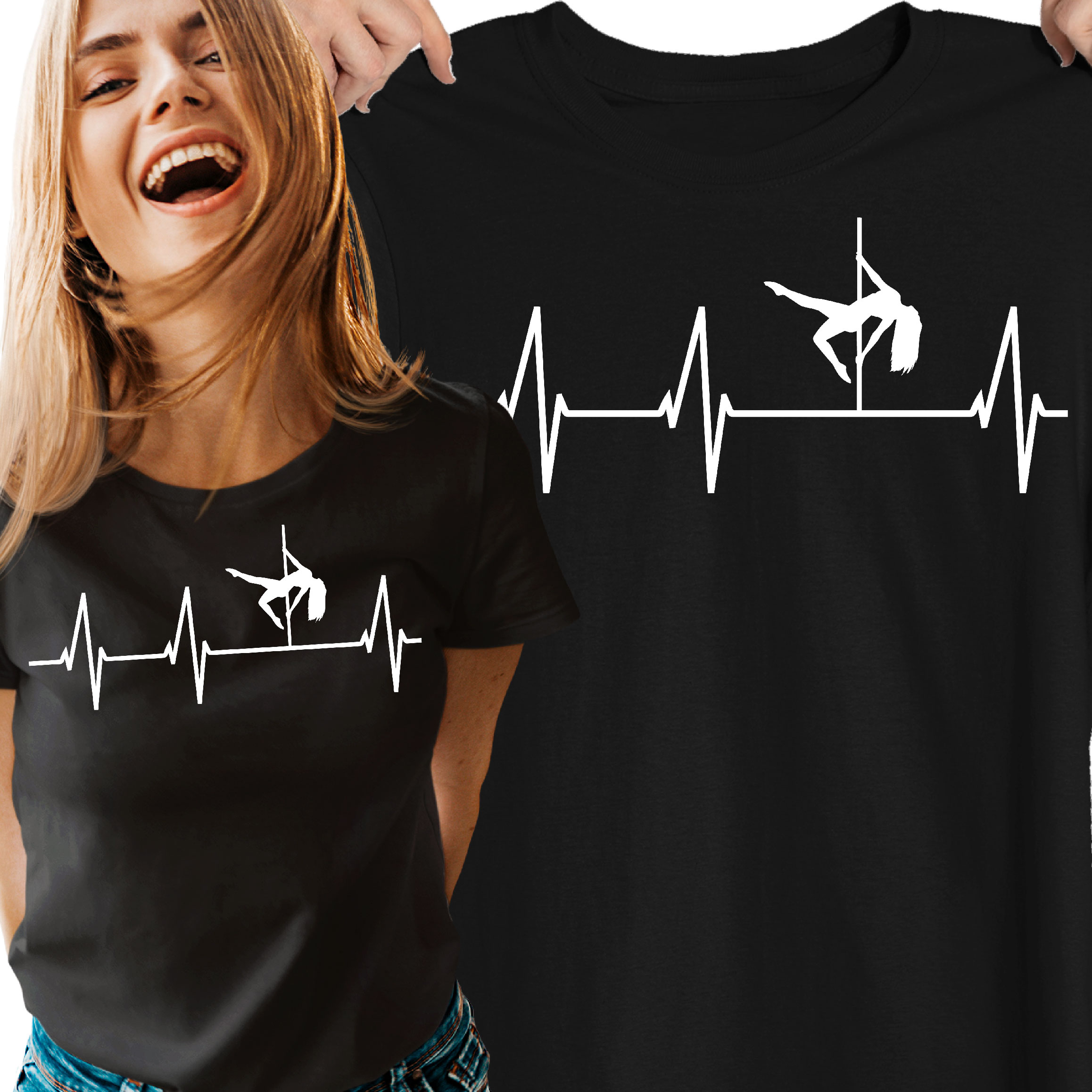 

Koszulka Bluzka Pole Dance Taniec Rurka