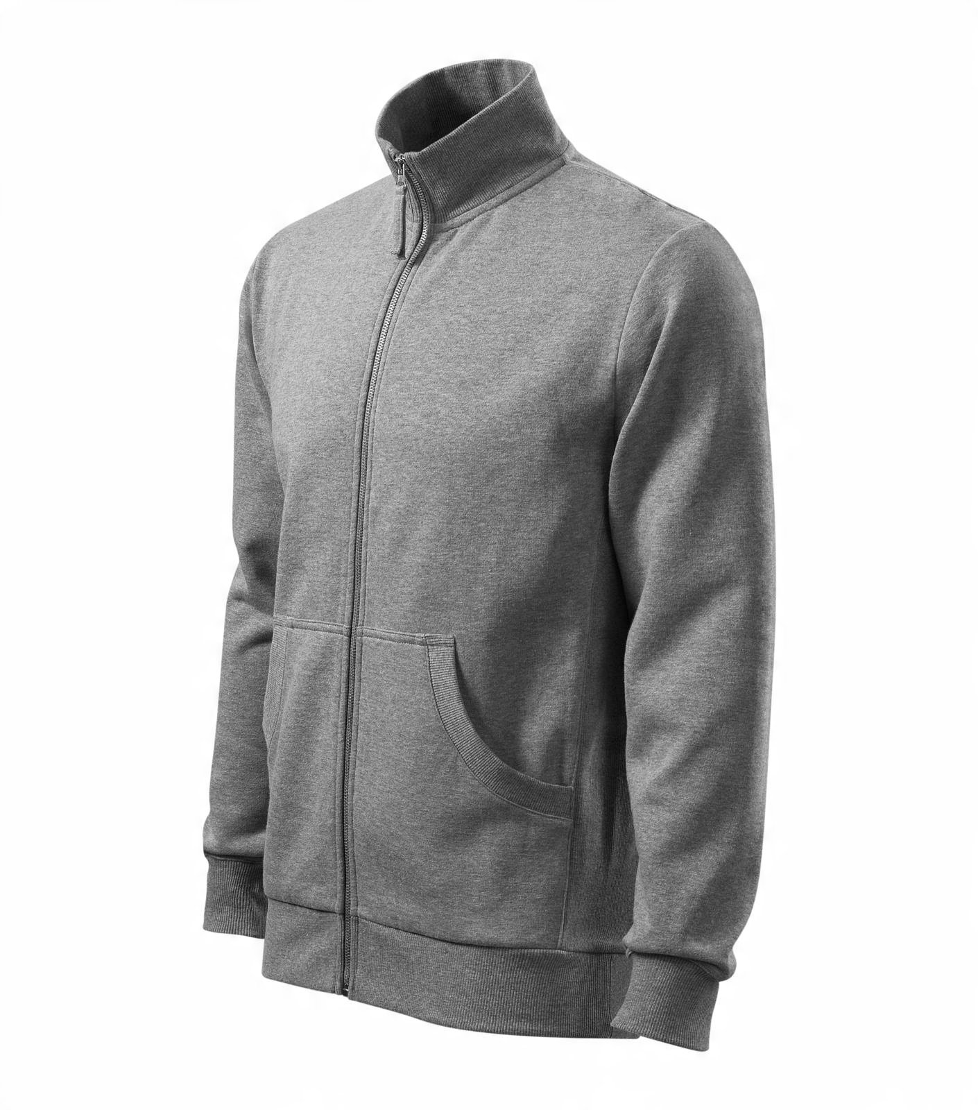 

Bluza Męska Malfini Rozpinana Stójka Ciemnoszary