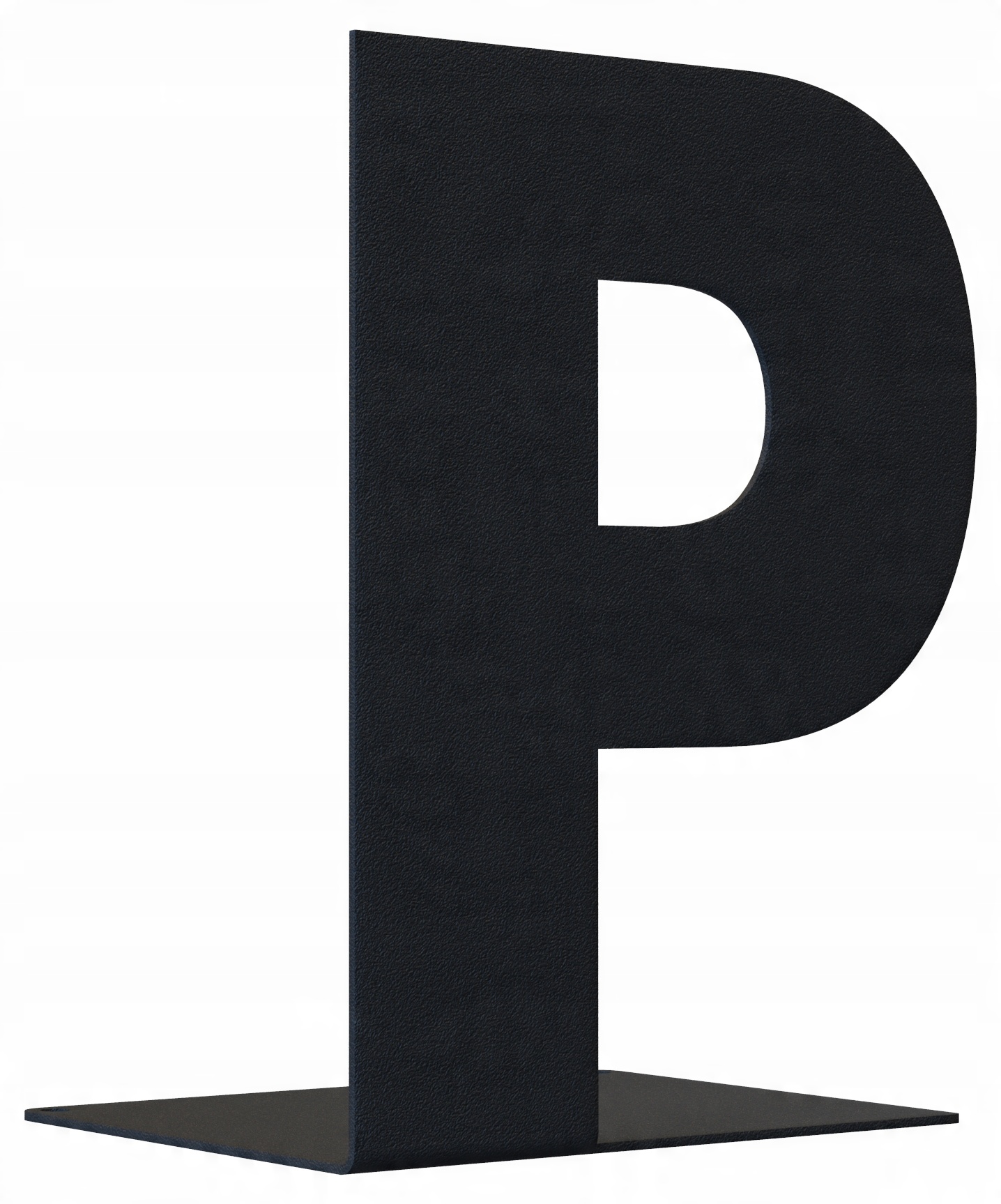 

Podpórka do książek Litera P