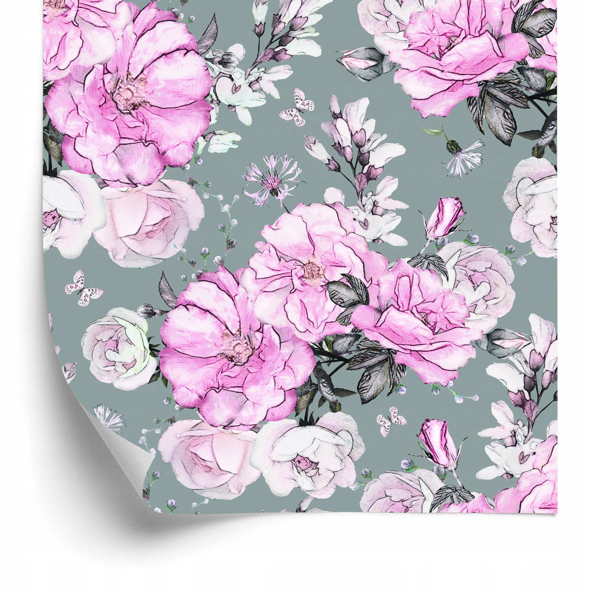 Tapeta Kvety 50x1000 cm