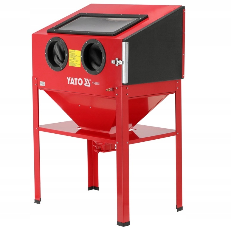 YATO PIASKARKA KABINOWA 220L STACJONARNA DO PIASKOWANIA ZESTAW + PISTOLET