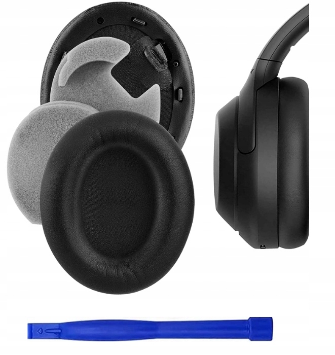 Zdjęcia - Etui na słuchawki Sony Nauszniki Gąbki Do Słuchawek  WH-1000XM4 Pady Poduszki Jakość Hq 