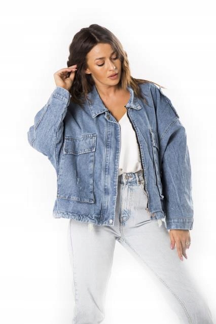 

Kurtka Jeansowa Z Futerkiem Katana Futerko Miś U