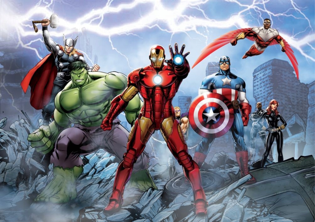 

Tapeta fototapeta Marvel Avengers 360x254cm
