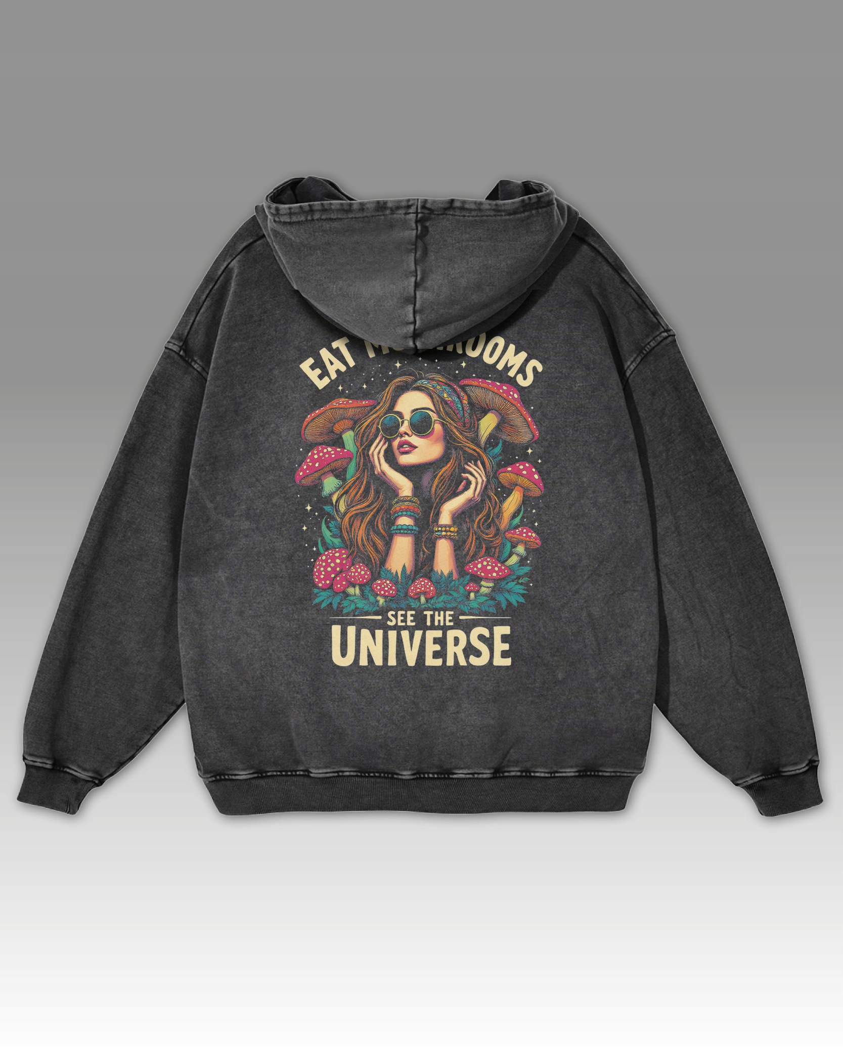 Oversize mikina s kapucí XL