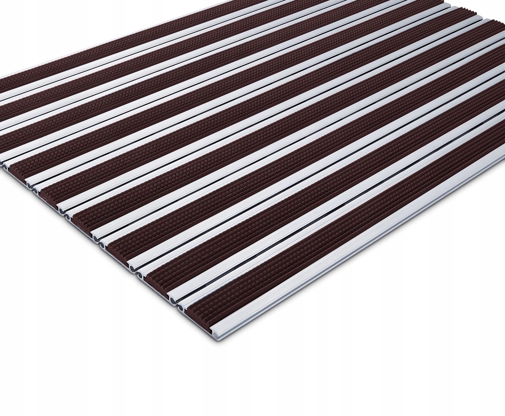 Polentex Rohožka Pod Dvere, Gumová, Hnedá 100x80 C12