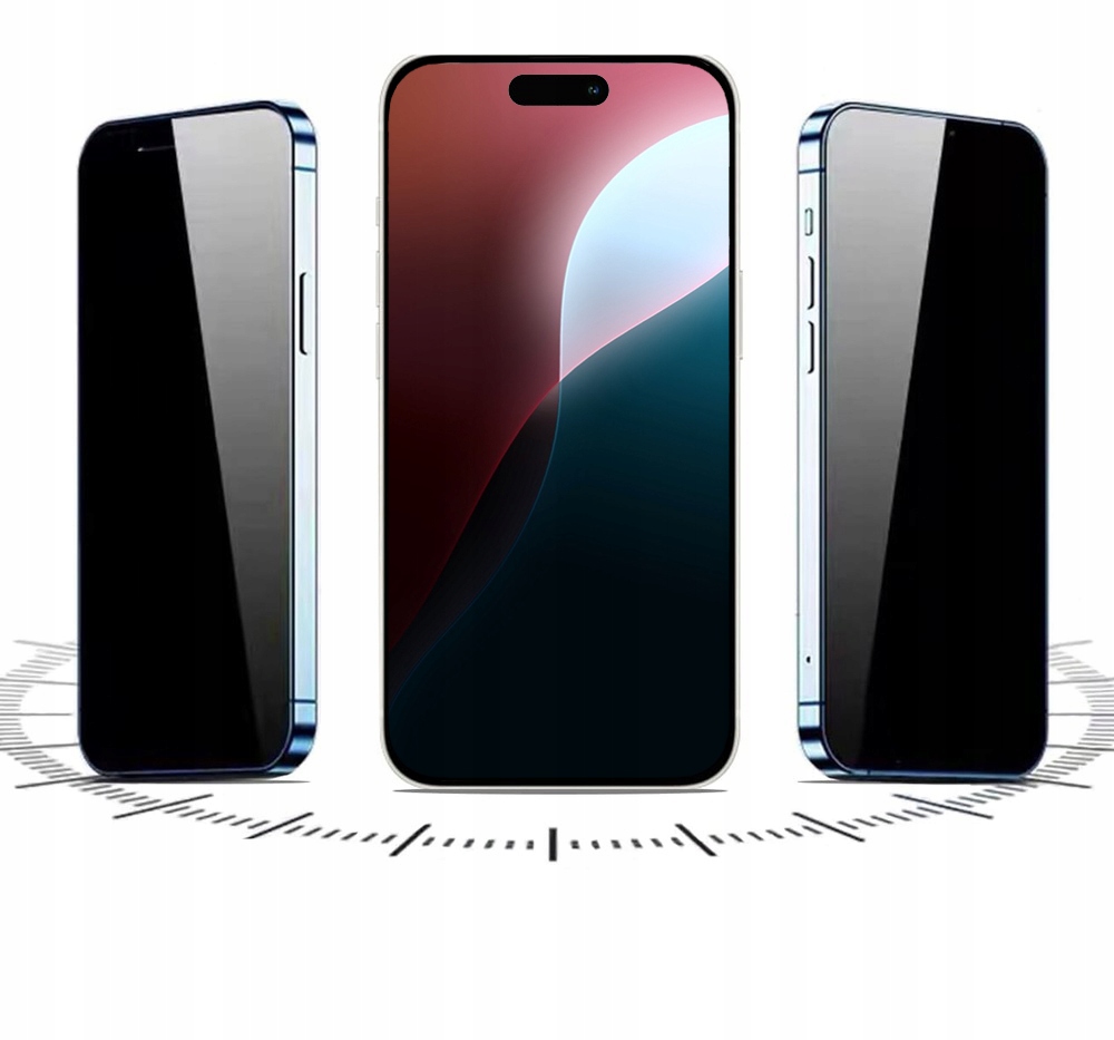 2X SZKŁO HARTOWANE PRYWATYZUJĄCE DO IPHONE 16 PRO ANIT-SPY SZYBKA Stan opakowania oryginalne