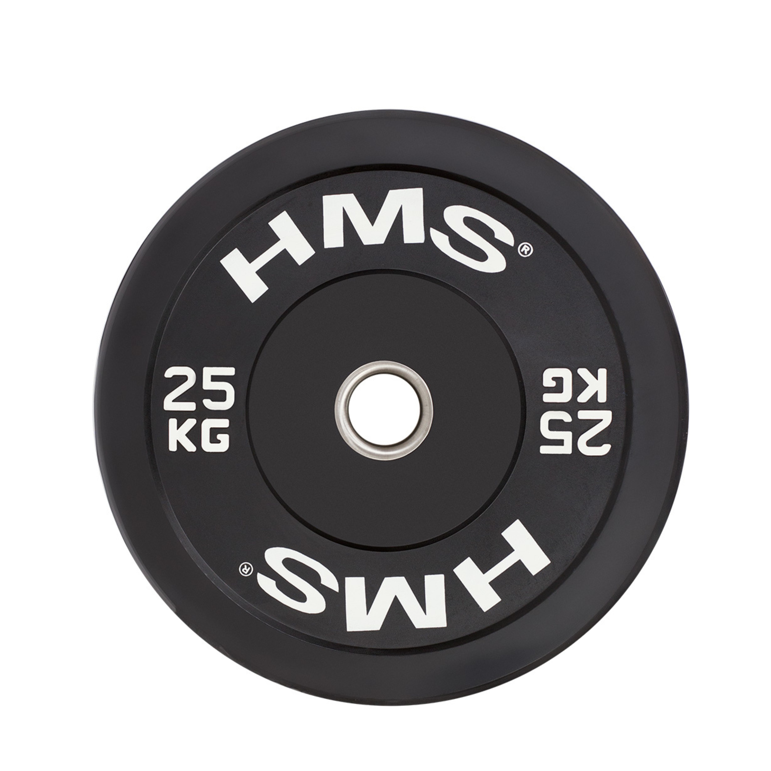 Hms BBR25 Černý Olympijský Talíř Bumper 25 Kg