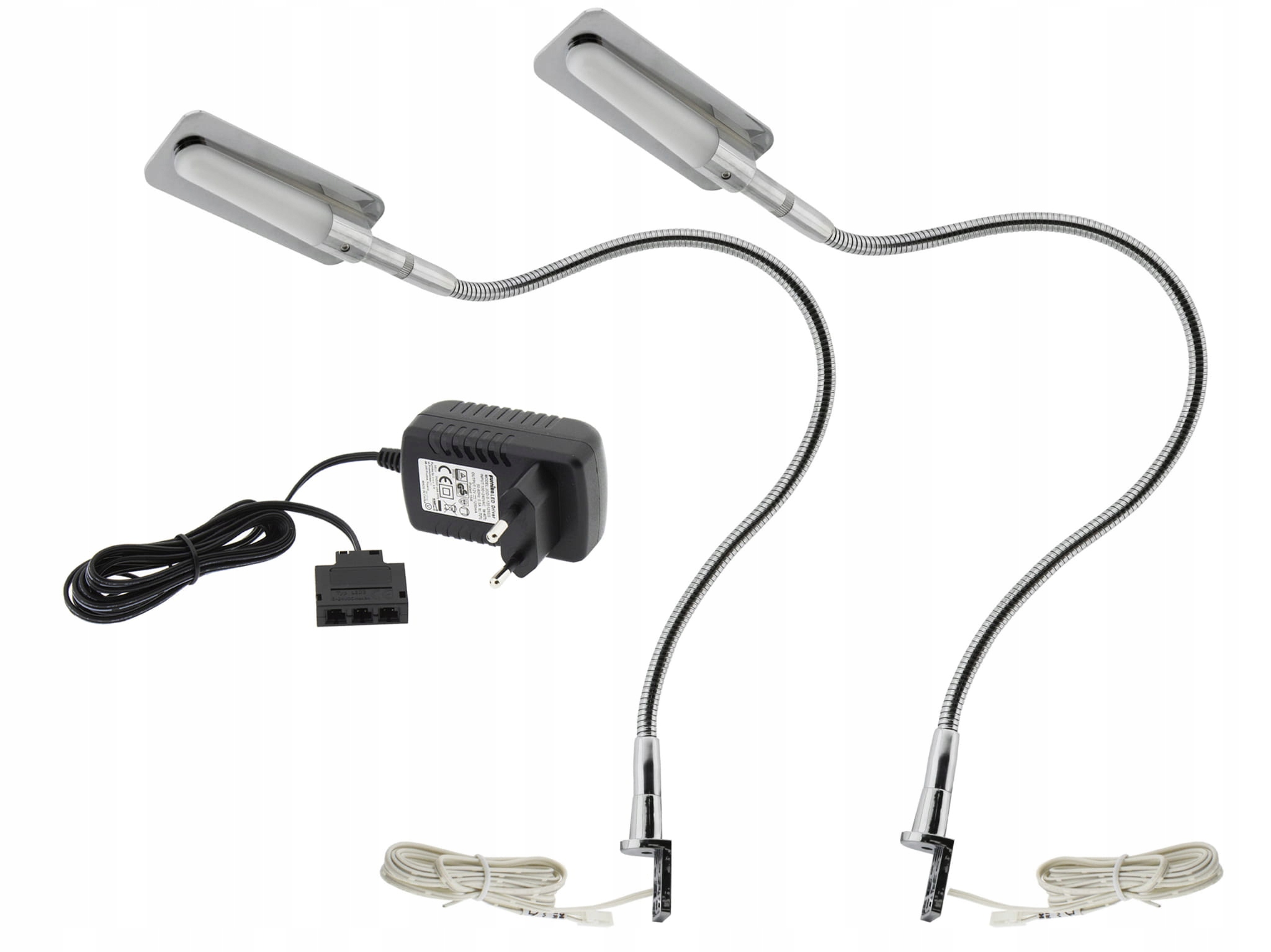 

2x Lampa kinkiet Led do łóżka sypialni Eta Ch Cie.
