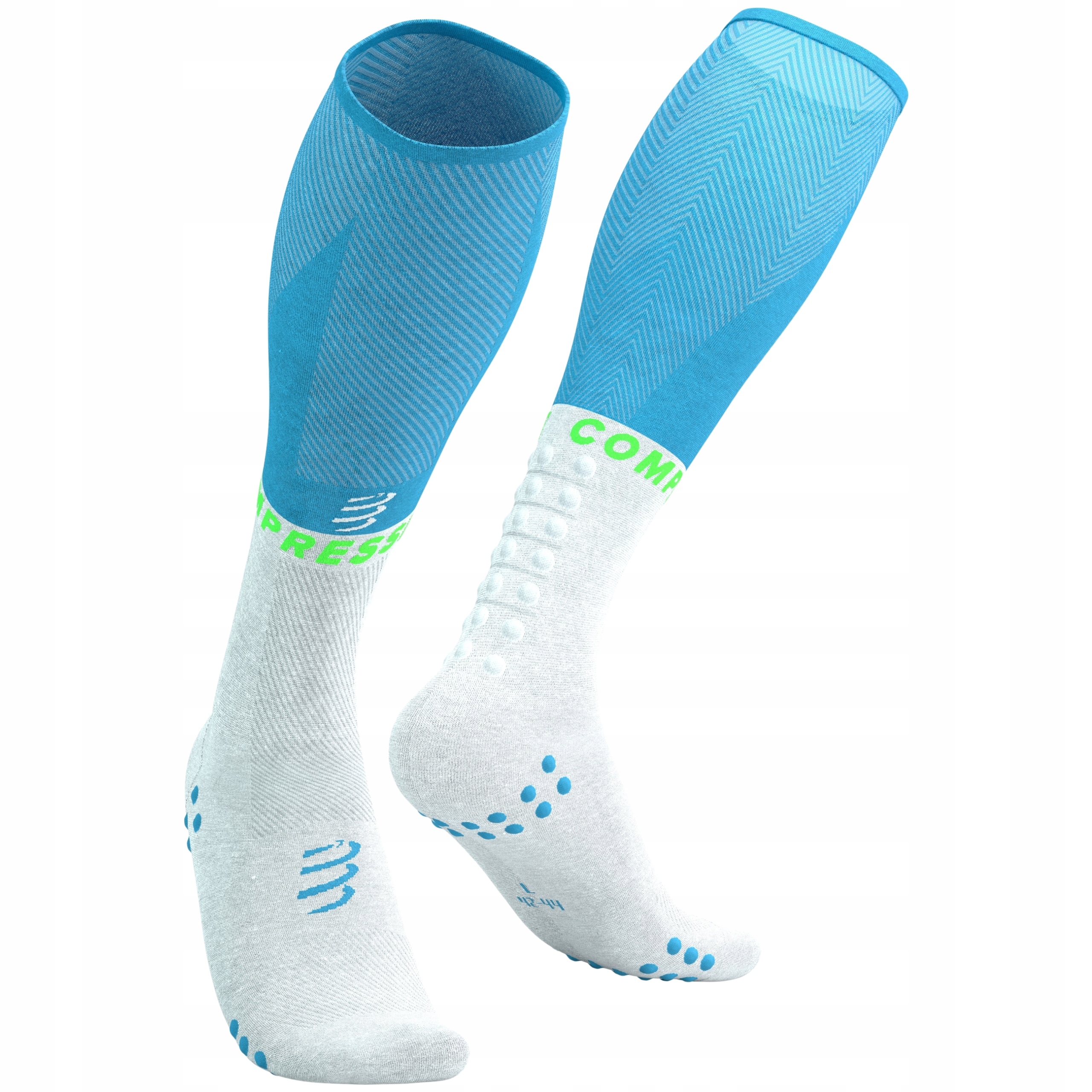 Skarpety Kompresyjne do Biegania Compressport Full Socks Oxygen T2 39-41