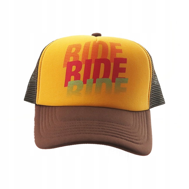 Czapka trucker cap motocyklowa Roeg Ride brazowa