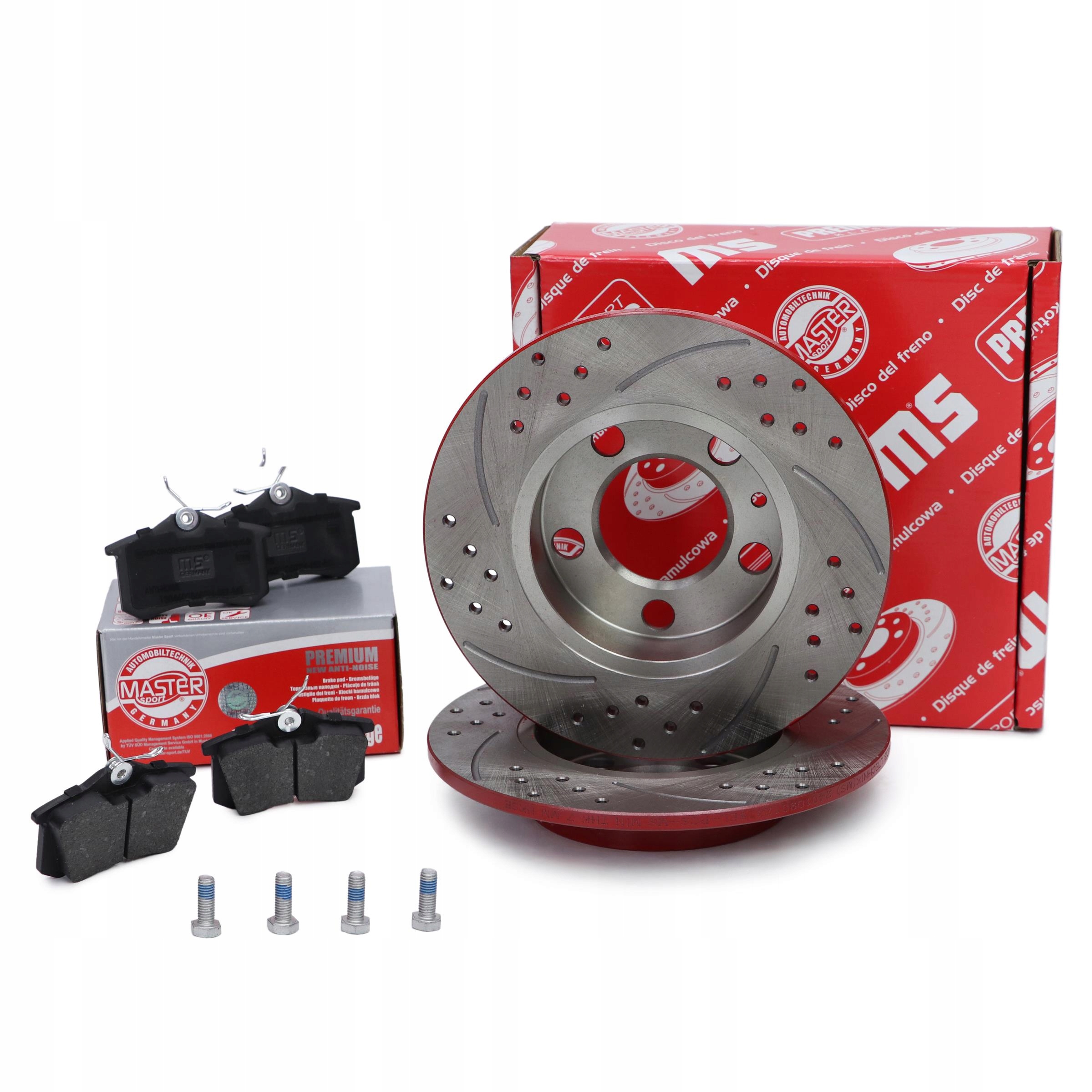 Kotouče Brzdové Destičky Zadní Vw Polo IV (9N_, 9A_), Polo (6V5)