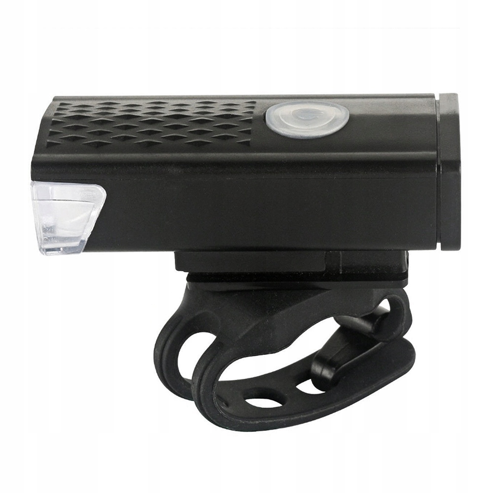 LAMPKA ROWEROWA LED USB PRZÓD OŚWIETLENIE NA ROWER Zasilanie akumulator
