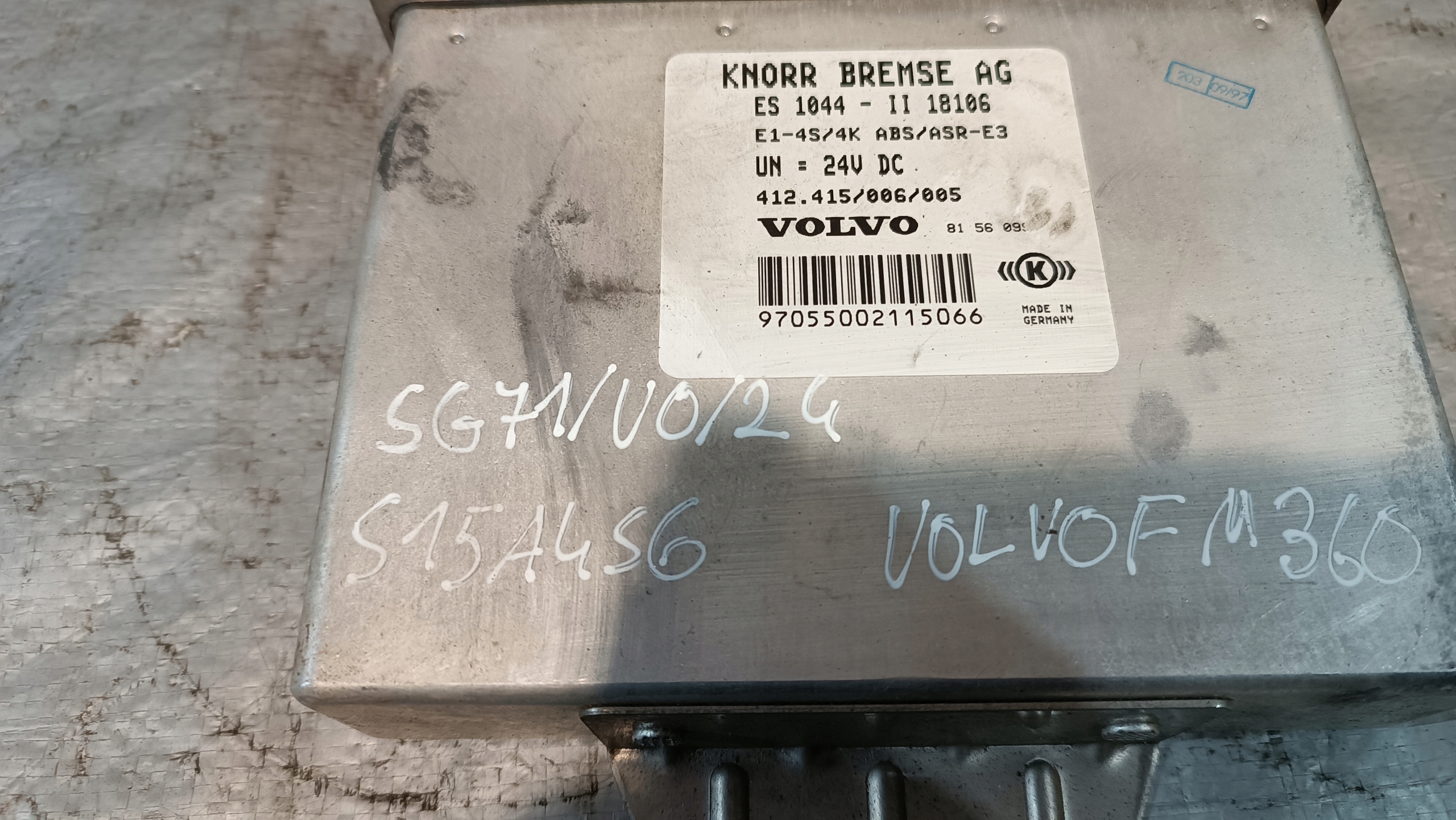 Bedienteil ABS VOLVO ES 1044