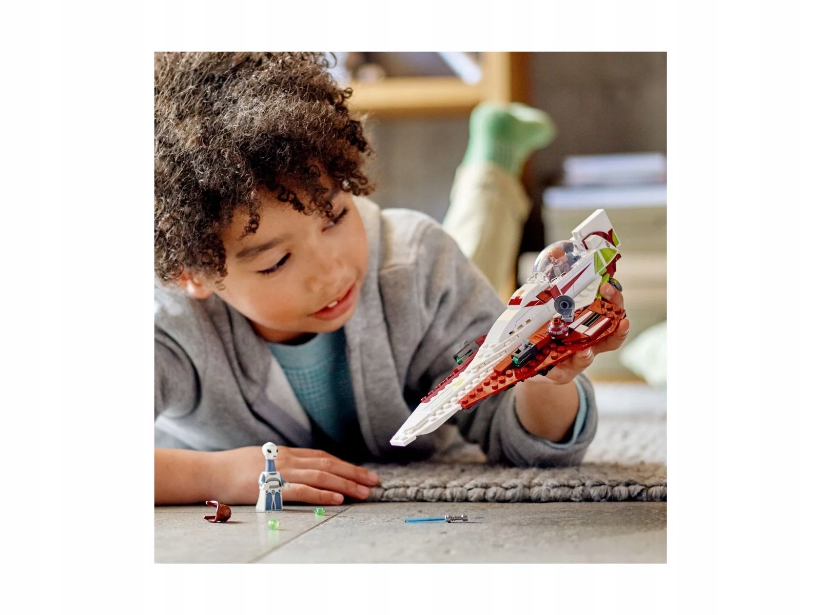 LEGO Star Wars 75333 Myśliwiec Jedi Obi-Wana Liczba elementów 282 szt.