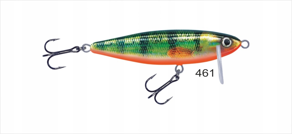 Mistrall Wobler SunFlat 8cm 15g Pływający 0,5-2,0m W-SUN-461-08-FL