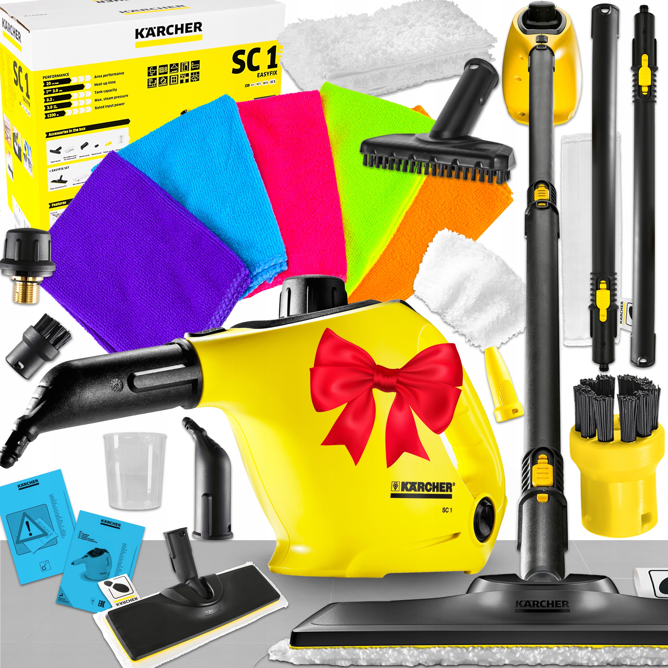 

Myjka Parowa Parownica Karcher SC1 Gigant Turbo XL