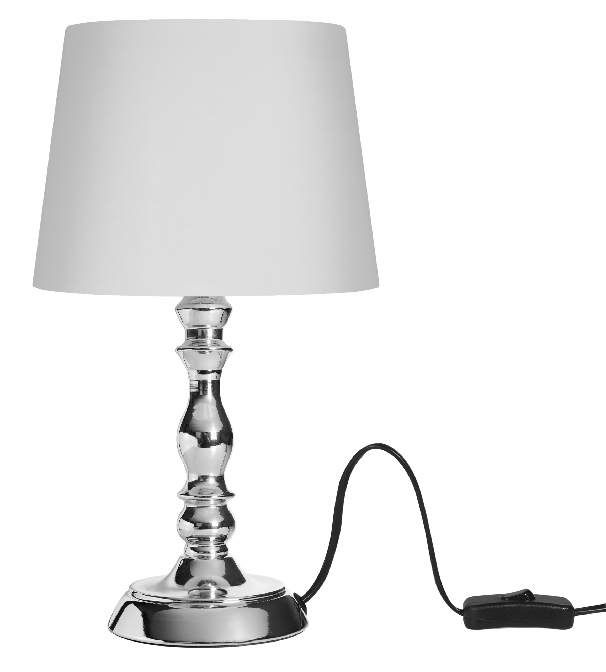 LAMPKA NOCNA STOŁOWA Z ABAŻUREM NA BIURKO LED E14