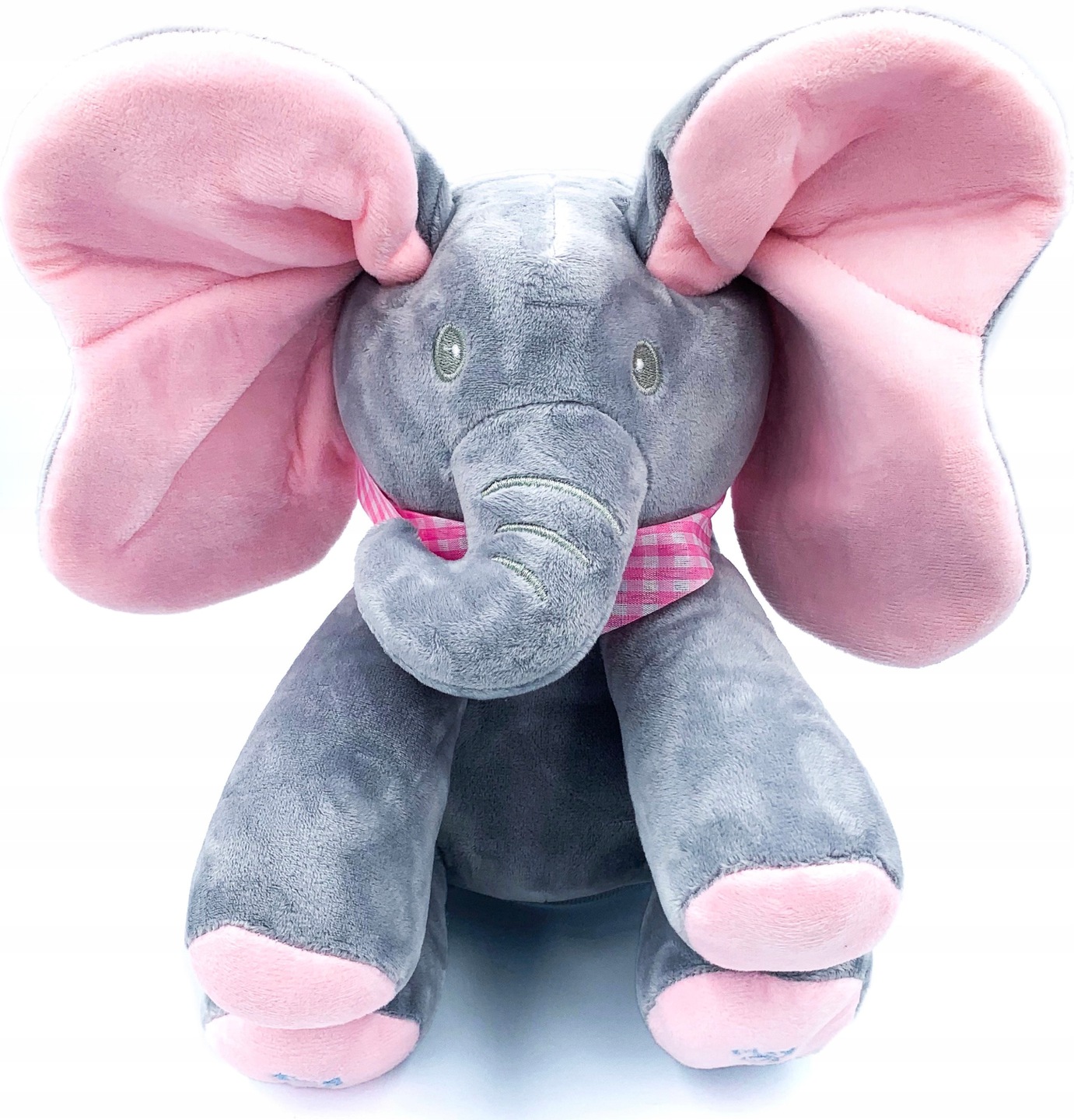 Pluszowy słoń interaktywny słonik rusza uszami
