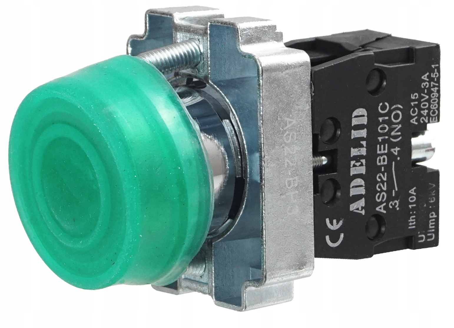 

Przycisk Sterowniczy Zielony Start IP66 Metal BP31