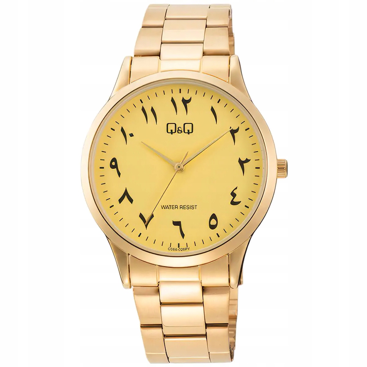 Pánské Hodinky Qq C08A-026P zlatý náramek