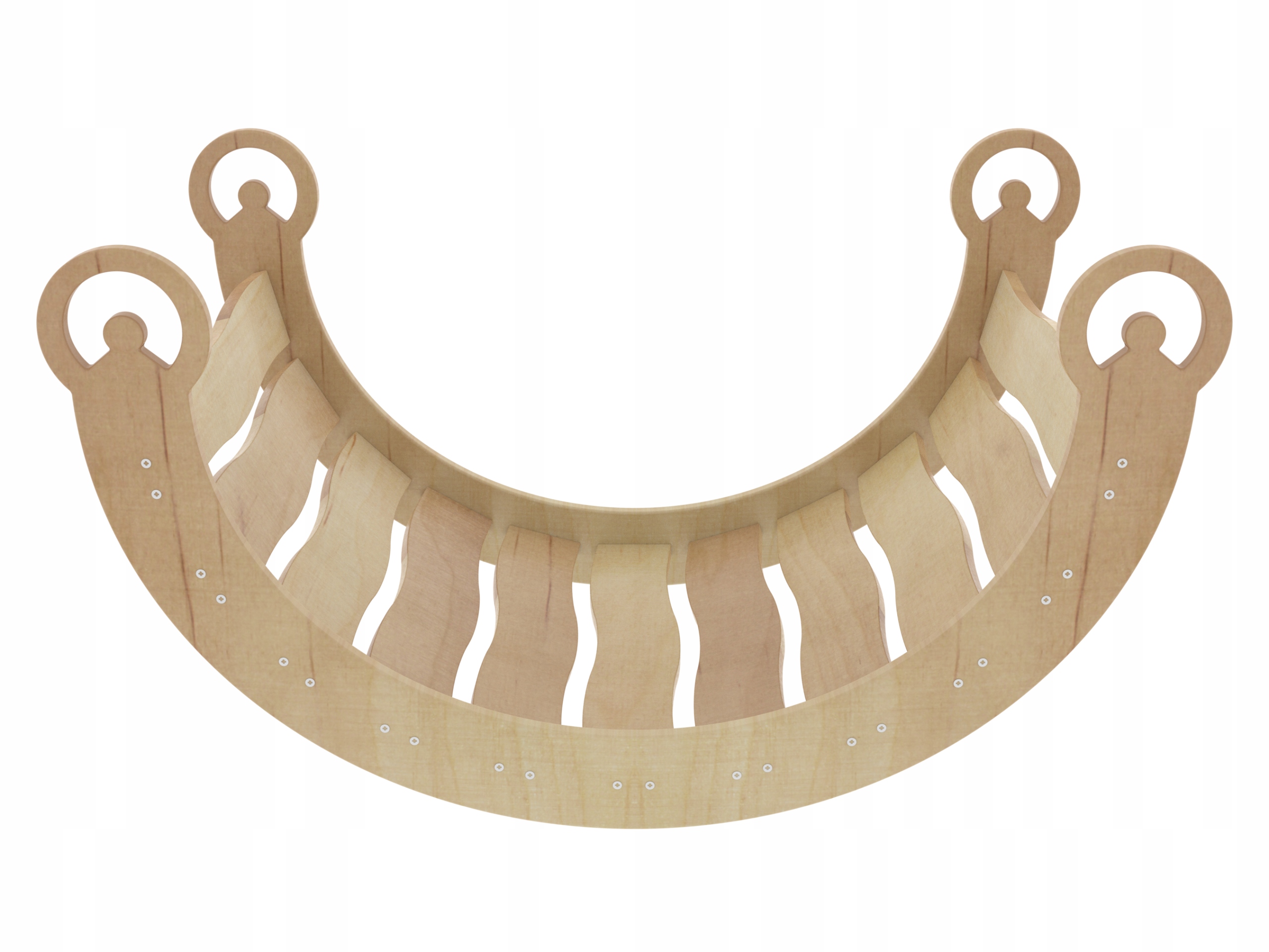 Bujak drewniany z poduszką Różowy las rocker bujaczek huśtawka pomost Wiek dziecka 0 +