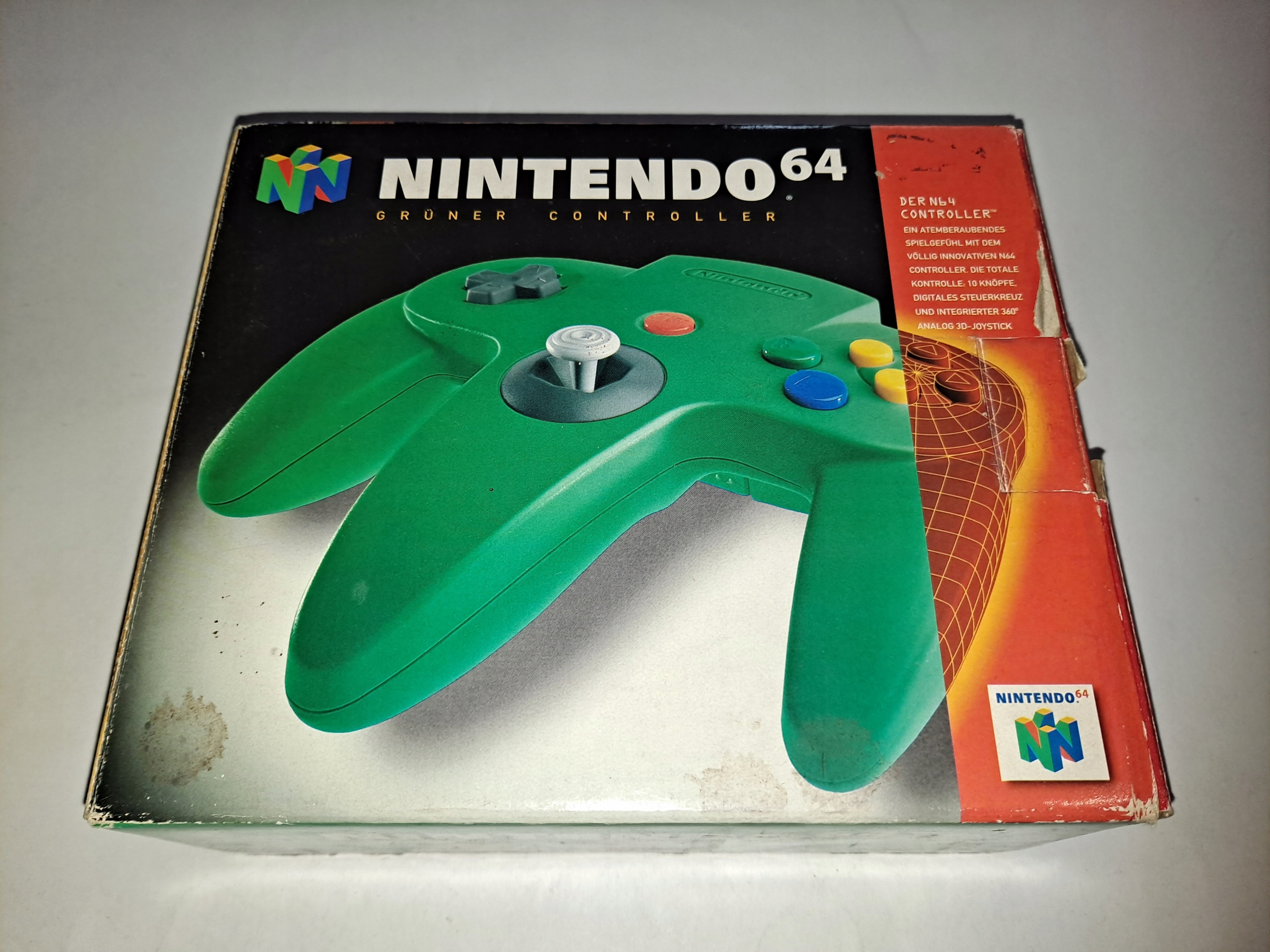 Zielony Kontroler - Pad - Nintendo 64