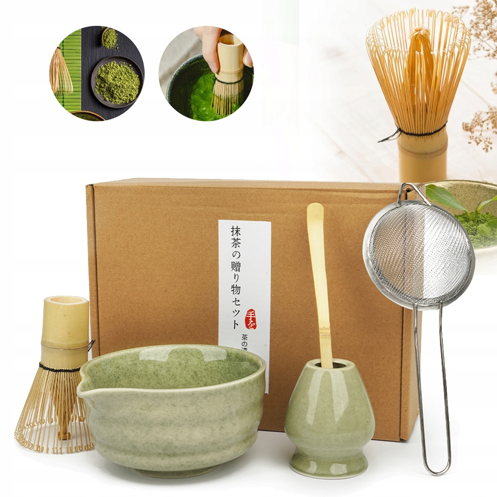 500ML Zestaw Do Matchy Zestaw Miotełek Do Matchy 5-CZĘŚCI Narzędzia Matcha