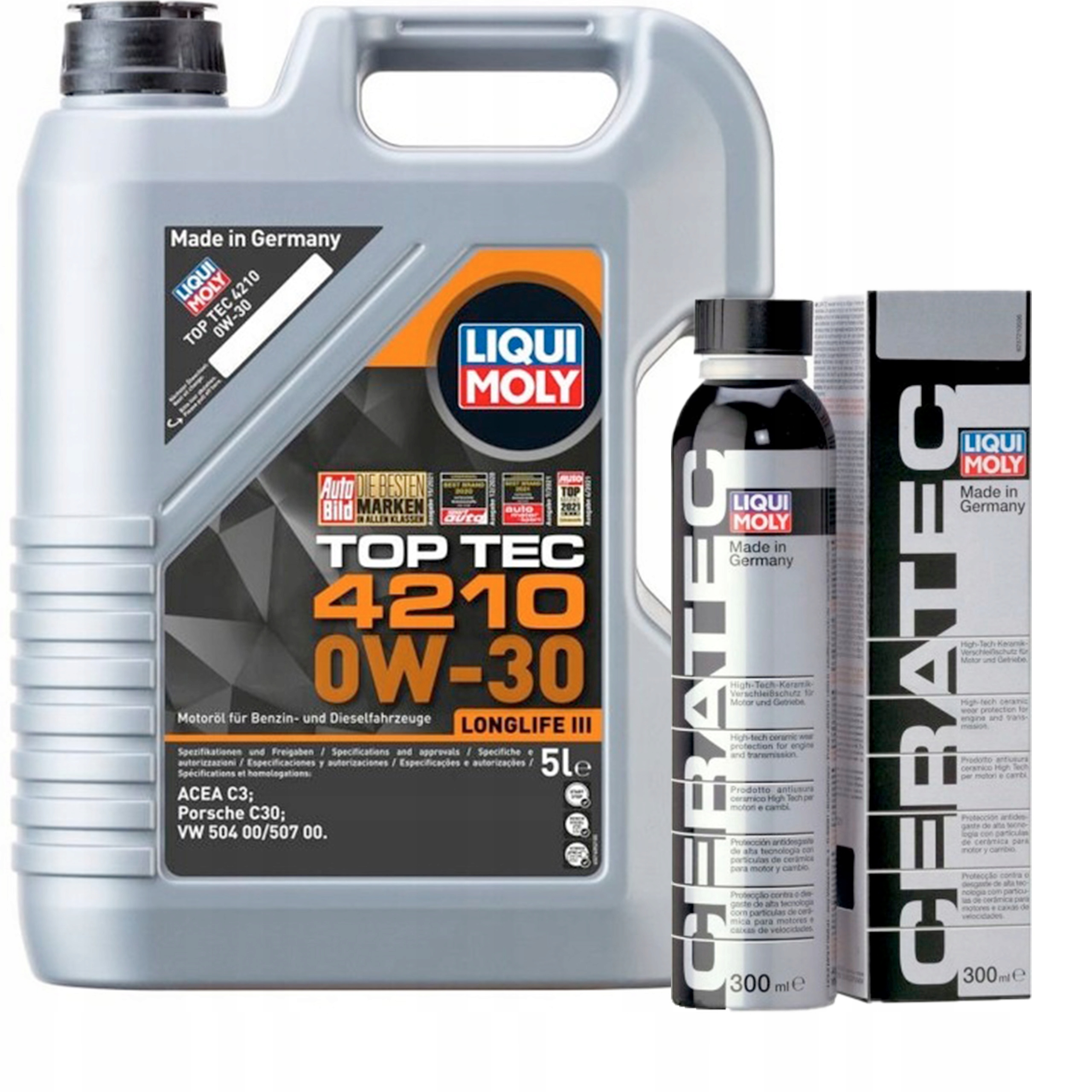 Liqui Moly 21605 Olej Silnikowy 4210 0W30 + LM7181