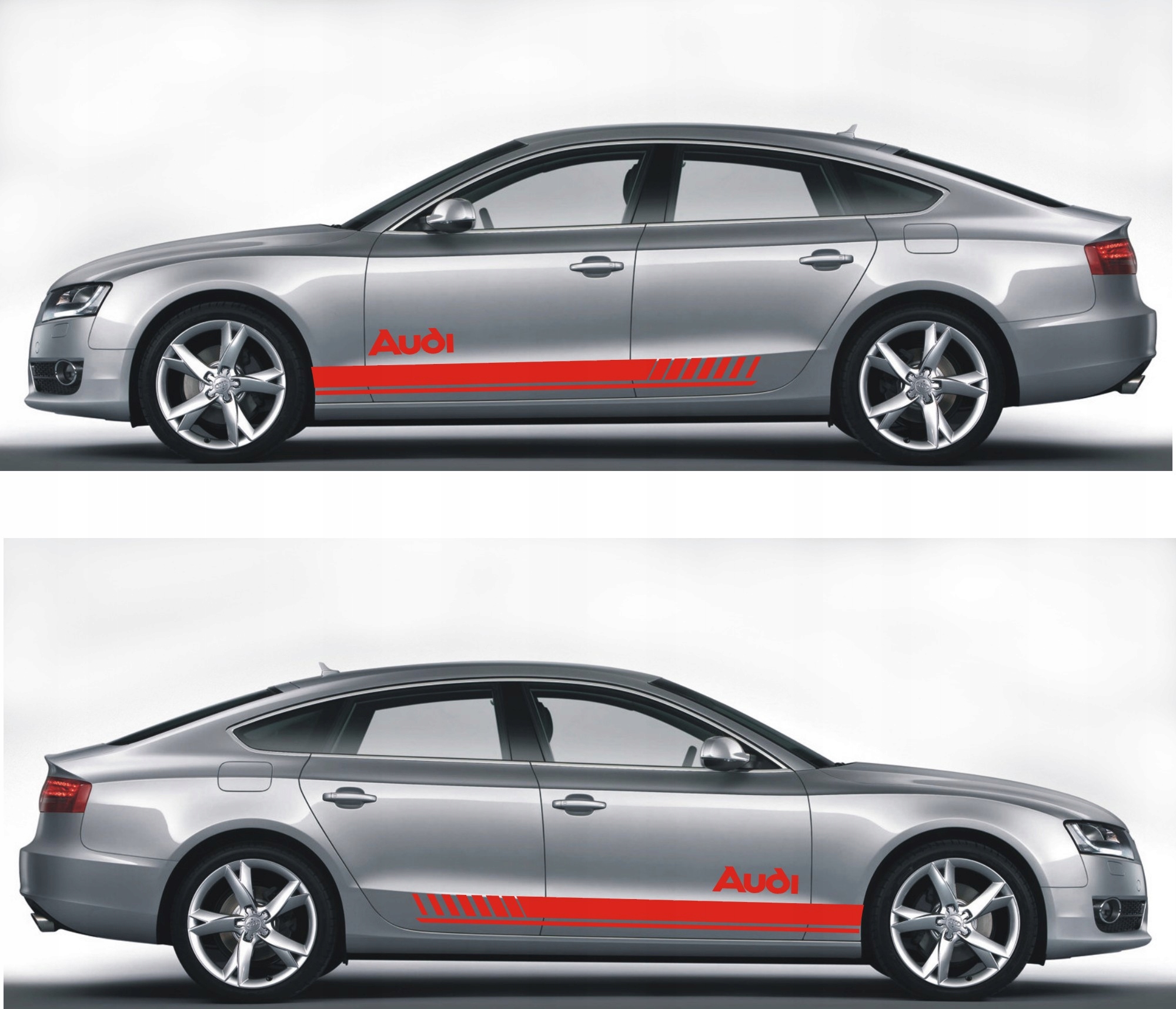 AUDI NAPIS PASY 180cm naklejki auto TUNING