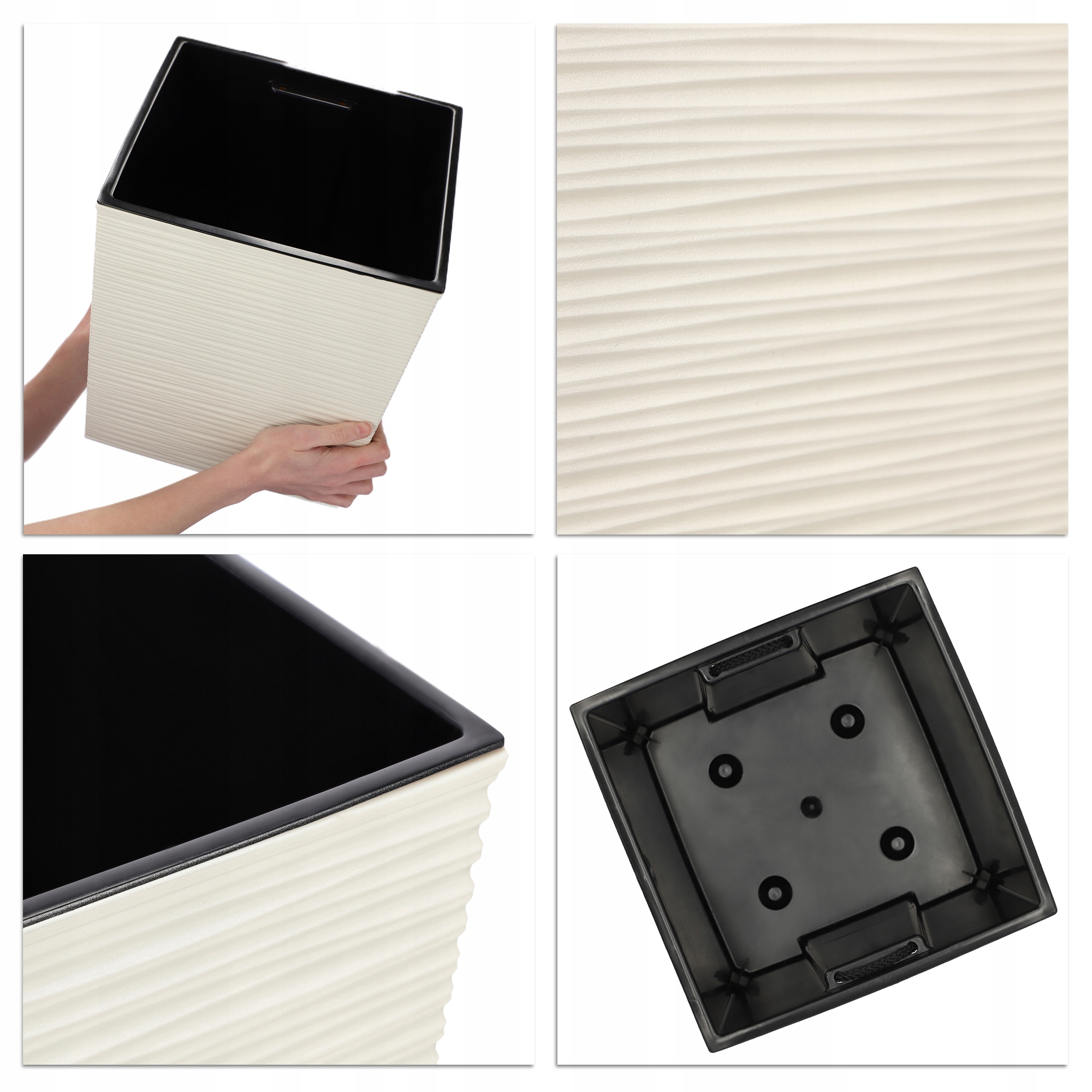 DONICZKA DONICA OSŁONKA Z WKŁADEM KOLORY 30cm Marka Kadax