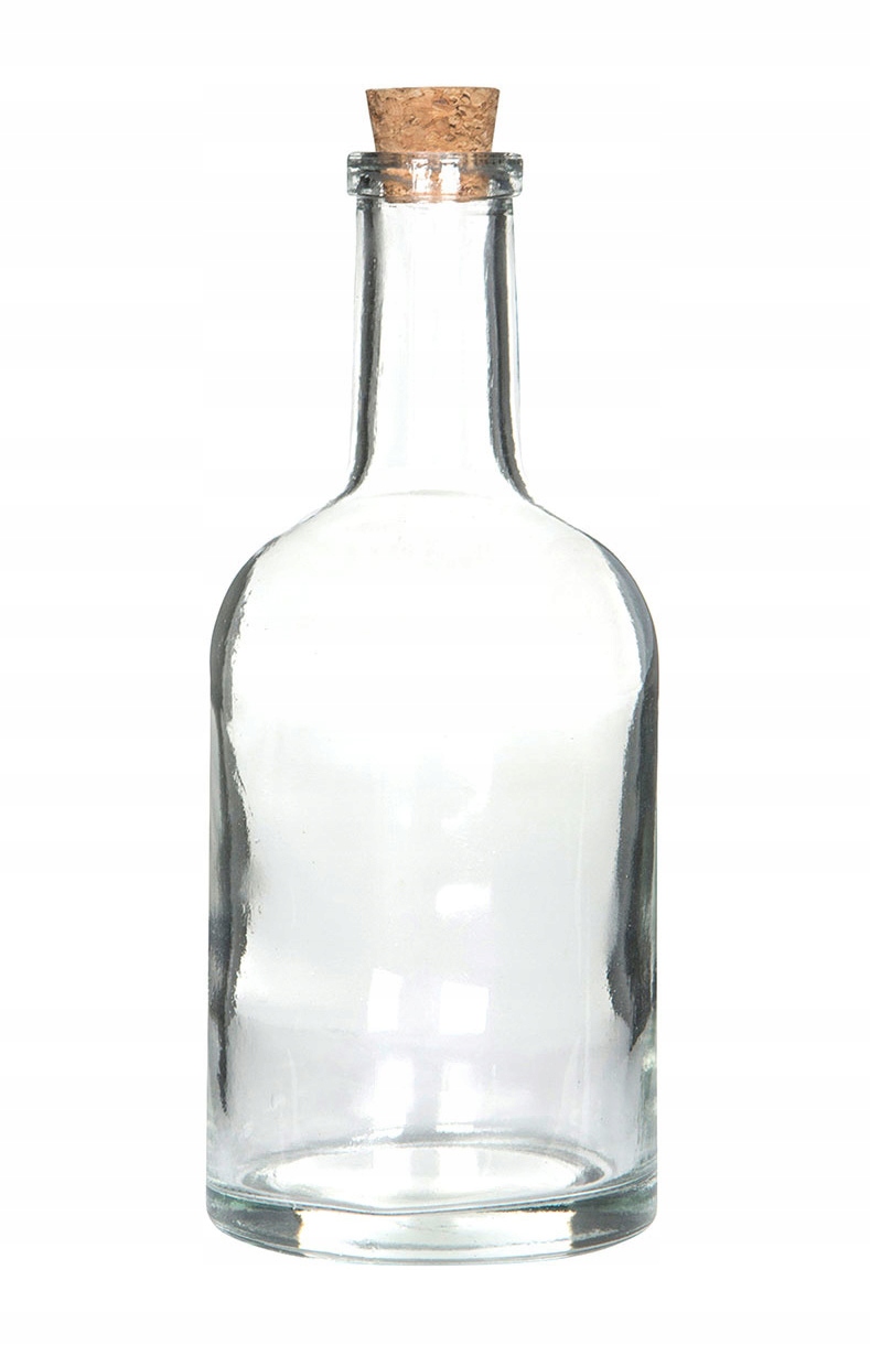 

Szklana Butelka z korkiem 400ml