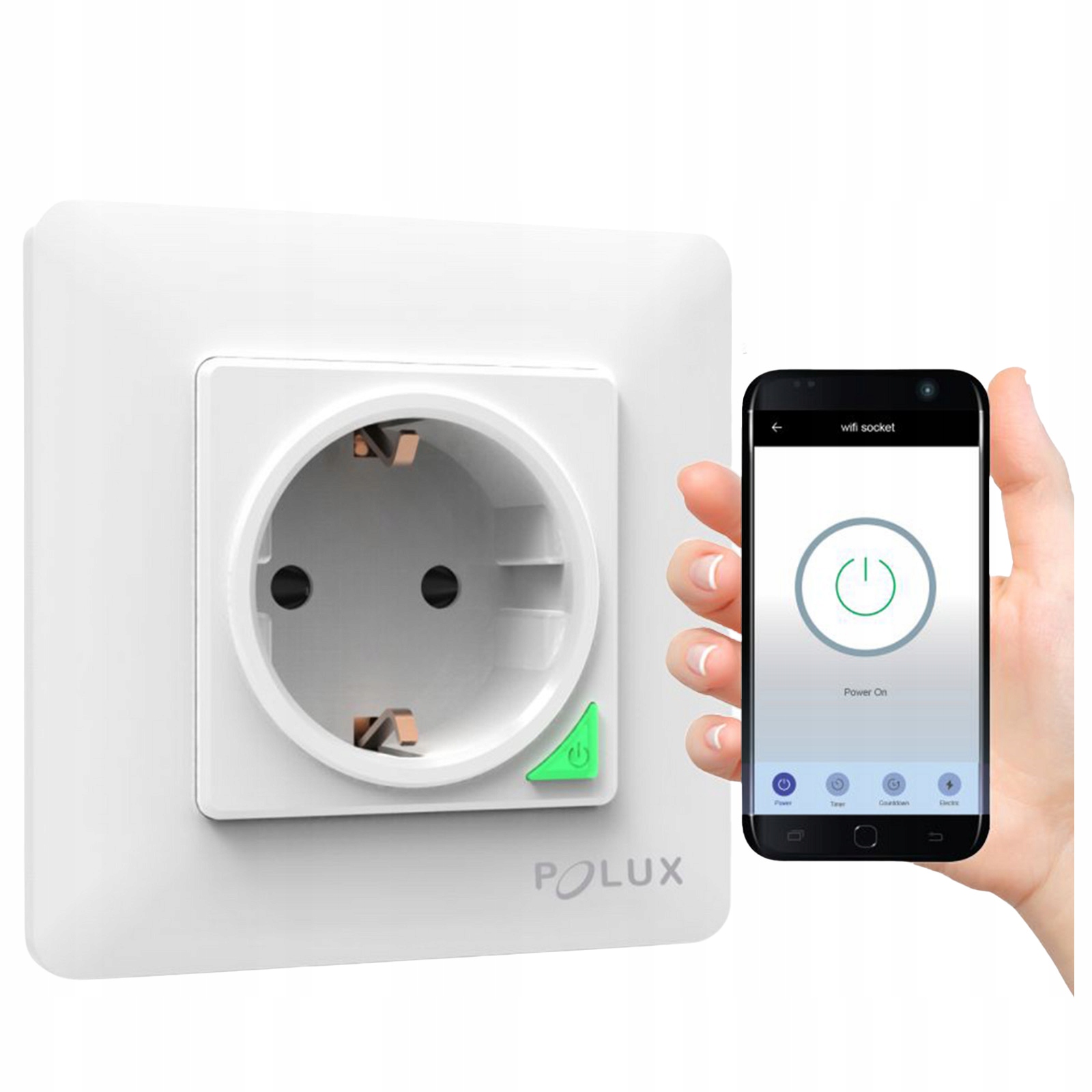 Inteligentní podomítková zásuvka Wifi Smart Tuya